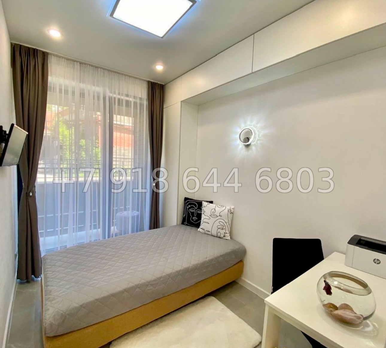 № 29 ш. Трёхкомнатные апартаменты в АК Моравия Сочи  - миниатюра 9