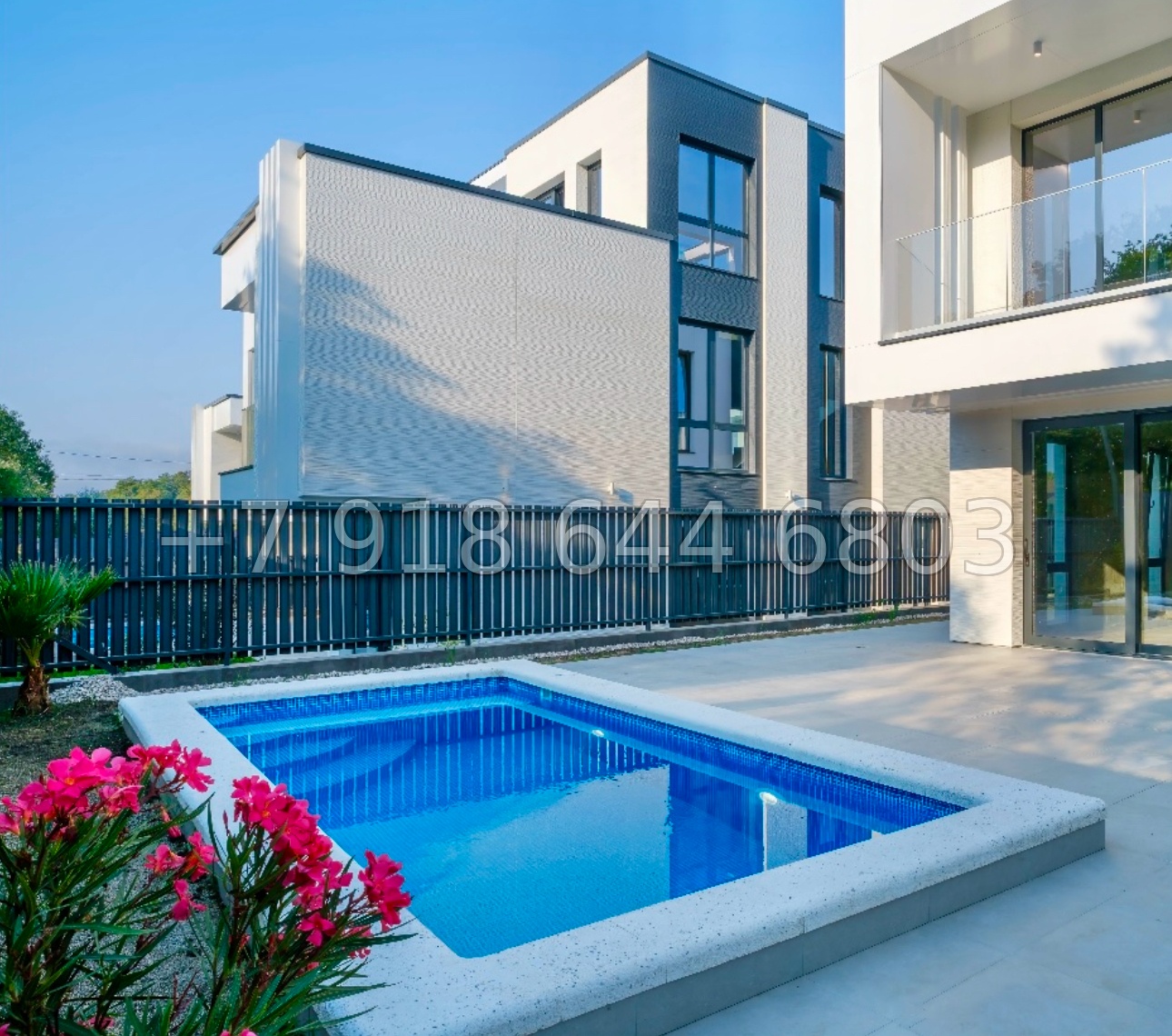 № 117 Б. Адлер 8 домов с бассейном  - миниатюра 36