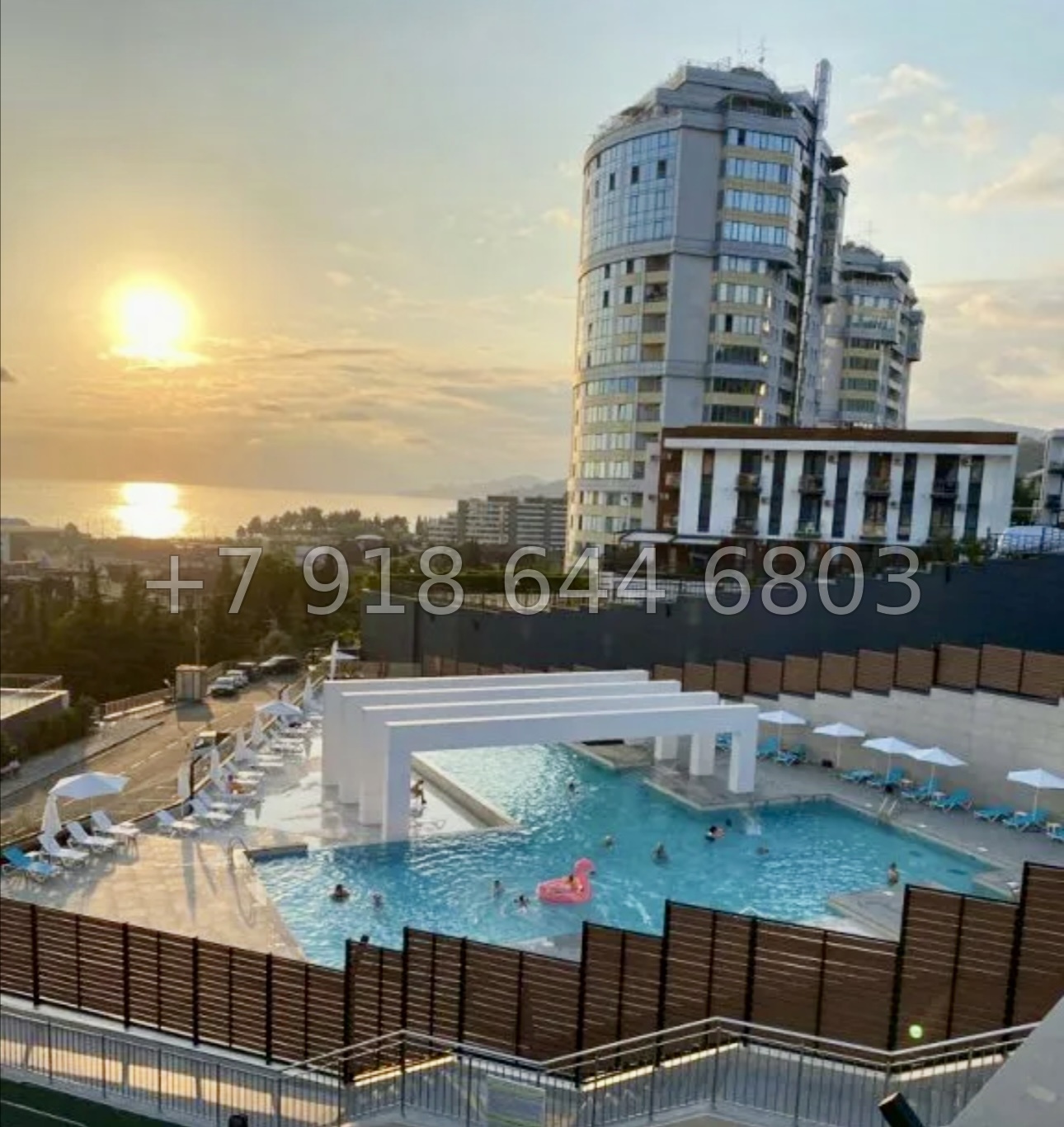 № 462 р. С видом на море квартира в Адлере  - миниатюра 27