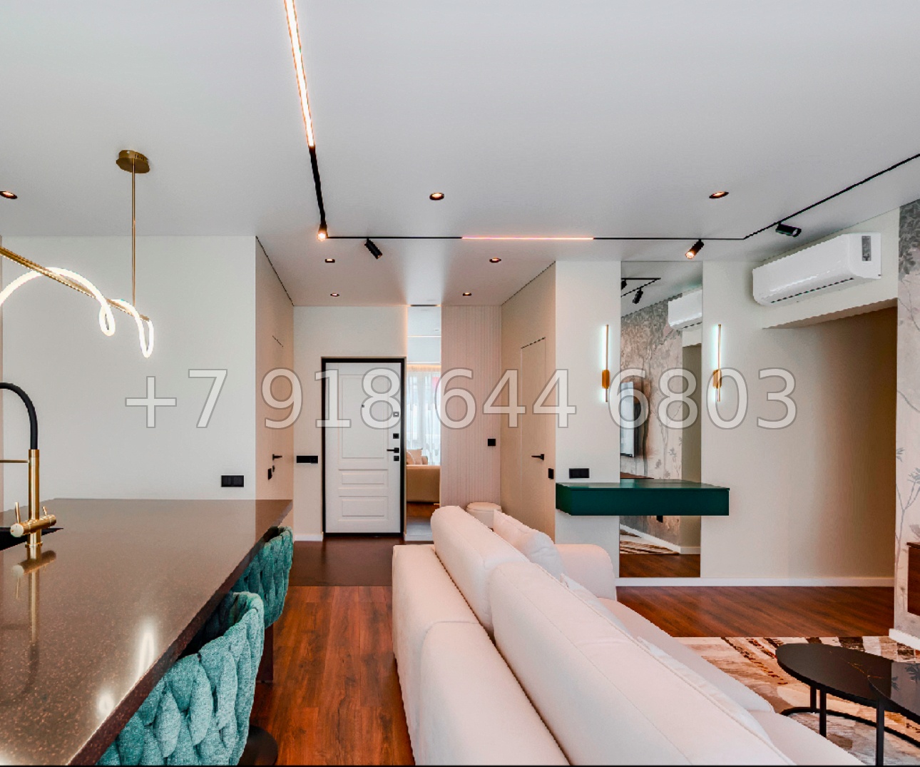 № 16р. Квартира в ЖК 123 города Сочи. Дорогой ремонт  - миниатюра 12