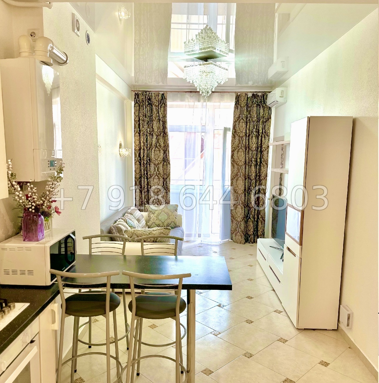 № 492 р. Двухкомнатная Квартира в Адлере  - миниатюра 7