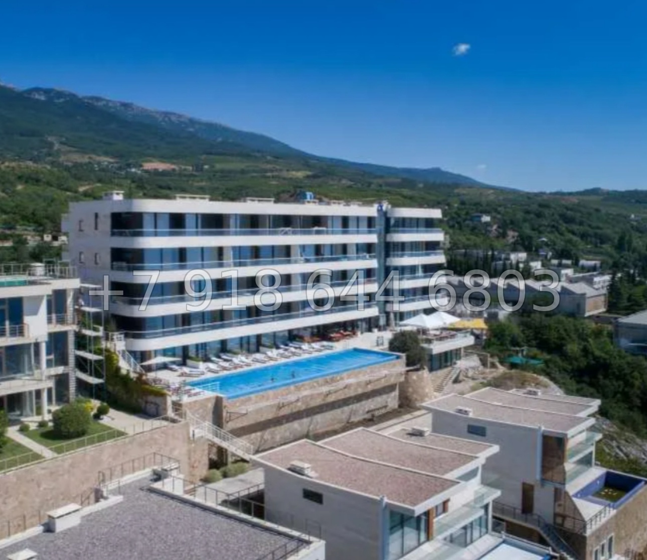 № 20 г. Ялта Гурзуф вид на море - миниатюра 5