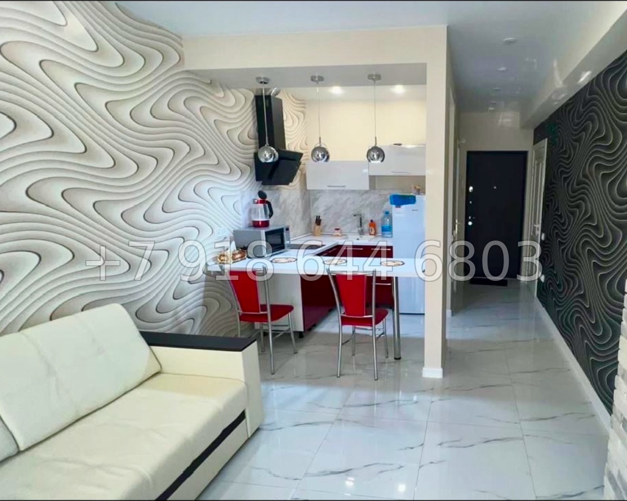 № 221 р. Квартира в центре Сочи ЖК Сокол  - миниатюра 1