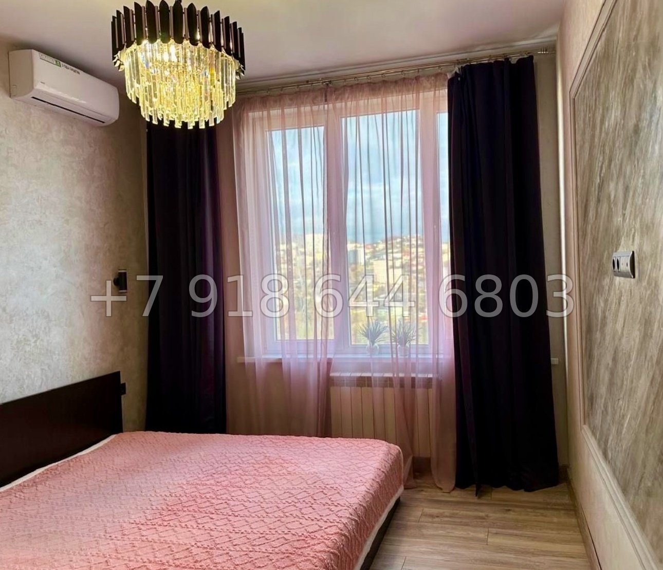 № 141 р. Трёхкомнатная Квартира в Сочи. Вид на море - миниатюра 12