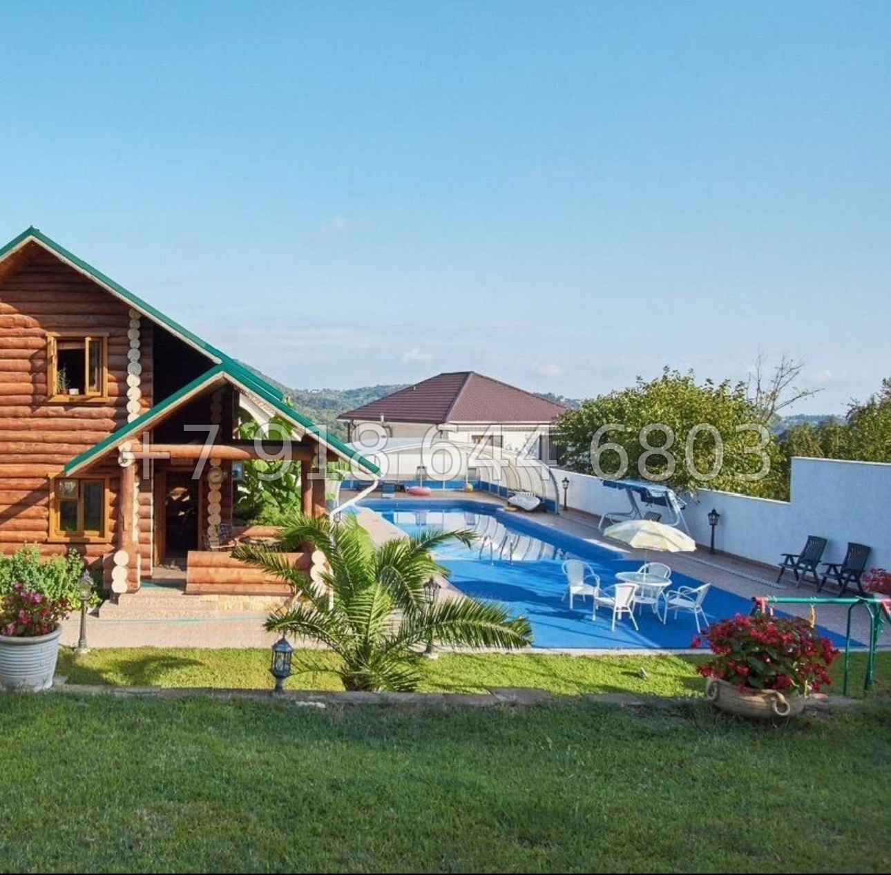 № 146 Б. Дом с огромным бассейном в Сочи  - миниатюра 2