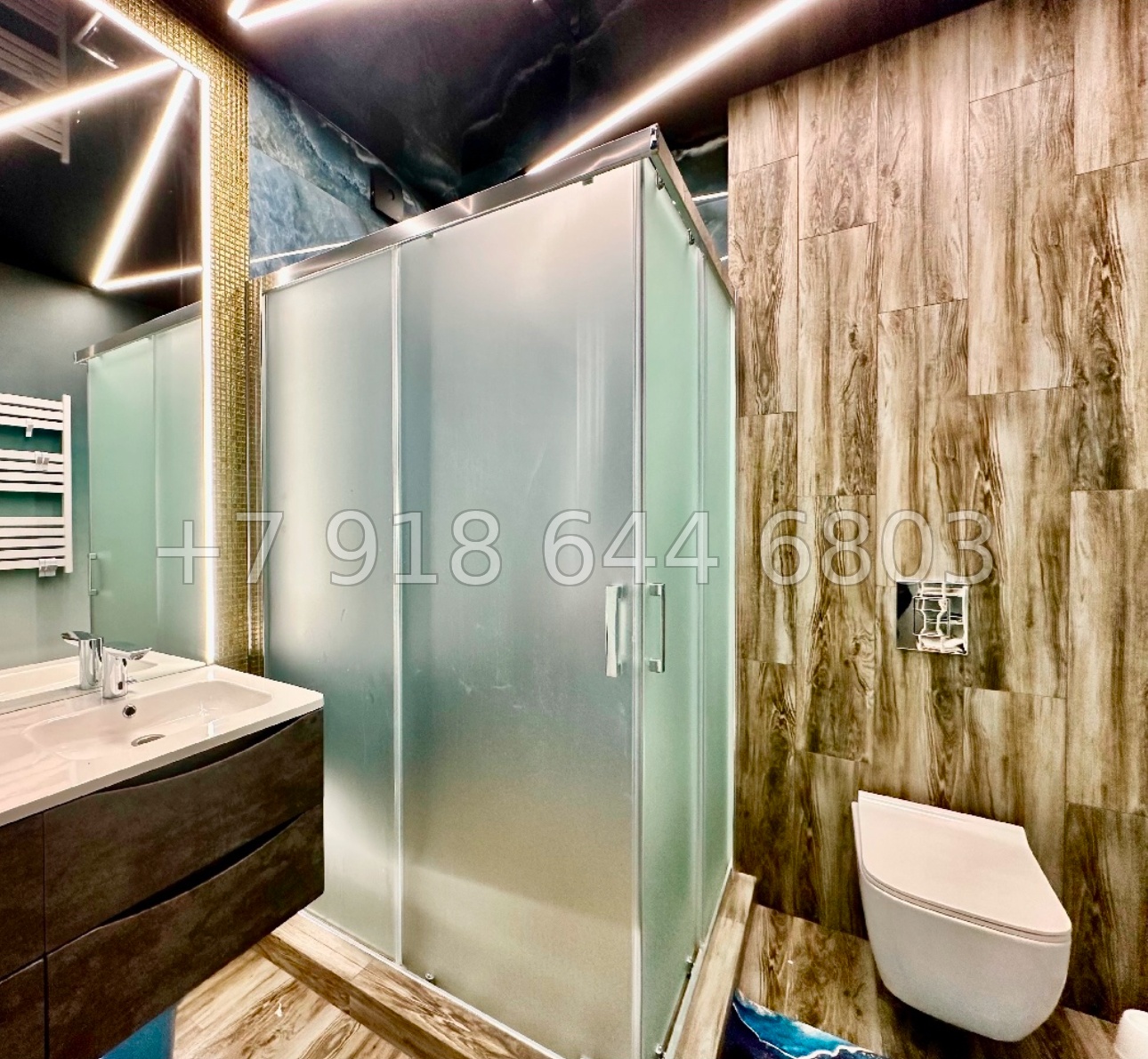 № 408р. Трёхкомнатная квартира на море в Сочи  - миниатюра 13