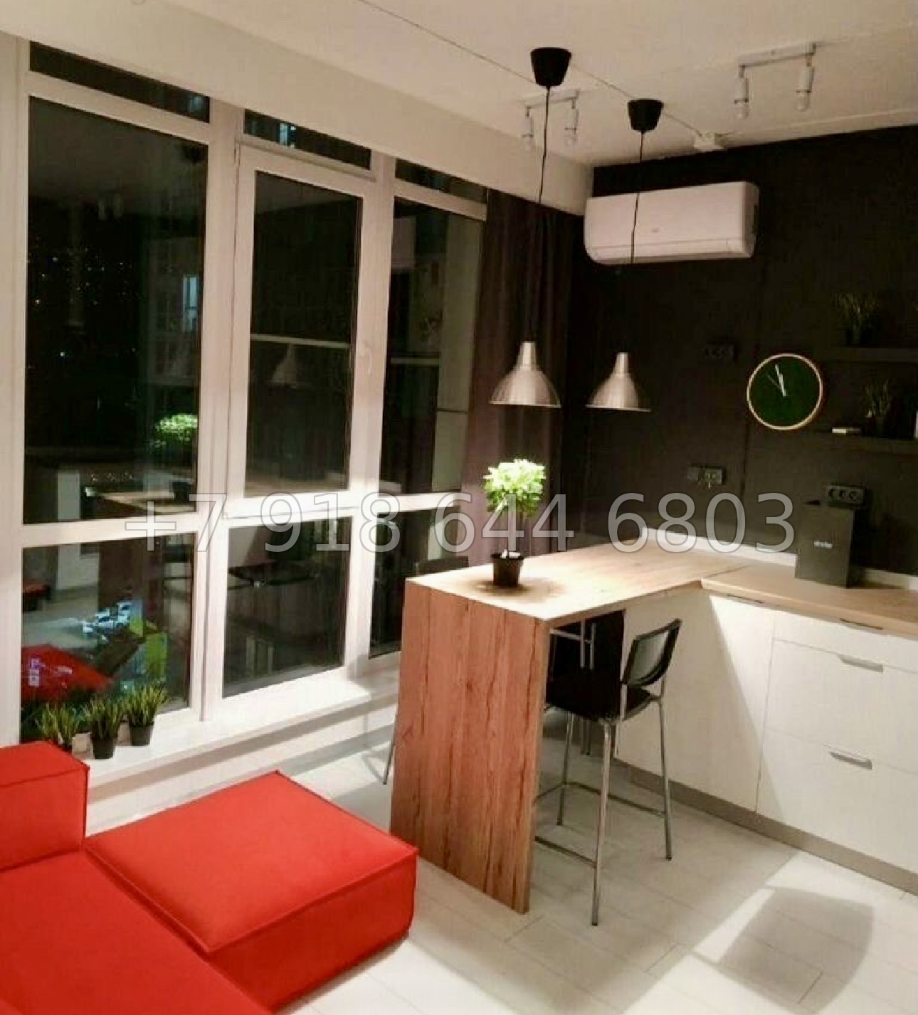 № 134 р. Квартира трехкомнатная в ЖК 123 Сочи  - миниатюра 1