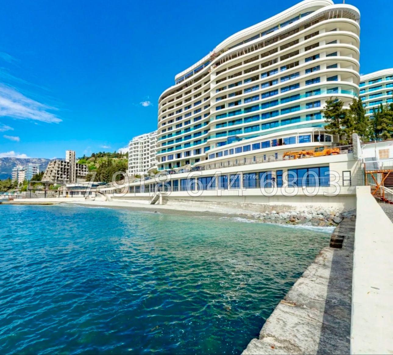 № 29 г. Ялта. На берегу моря с хорошим ремонтом  - миниатюра 9