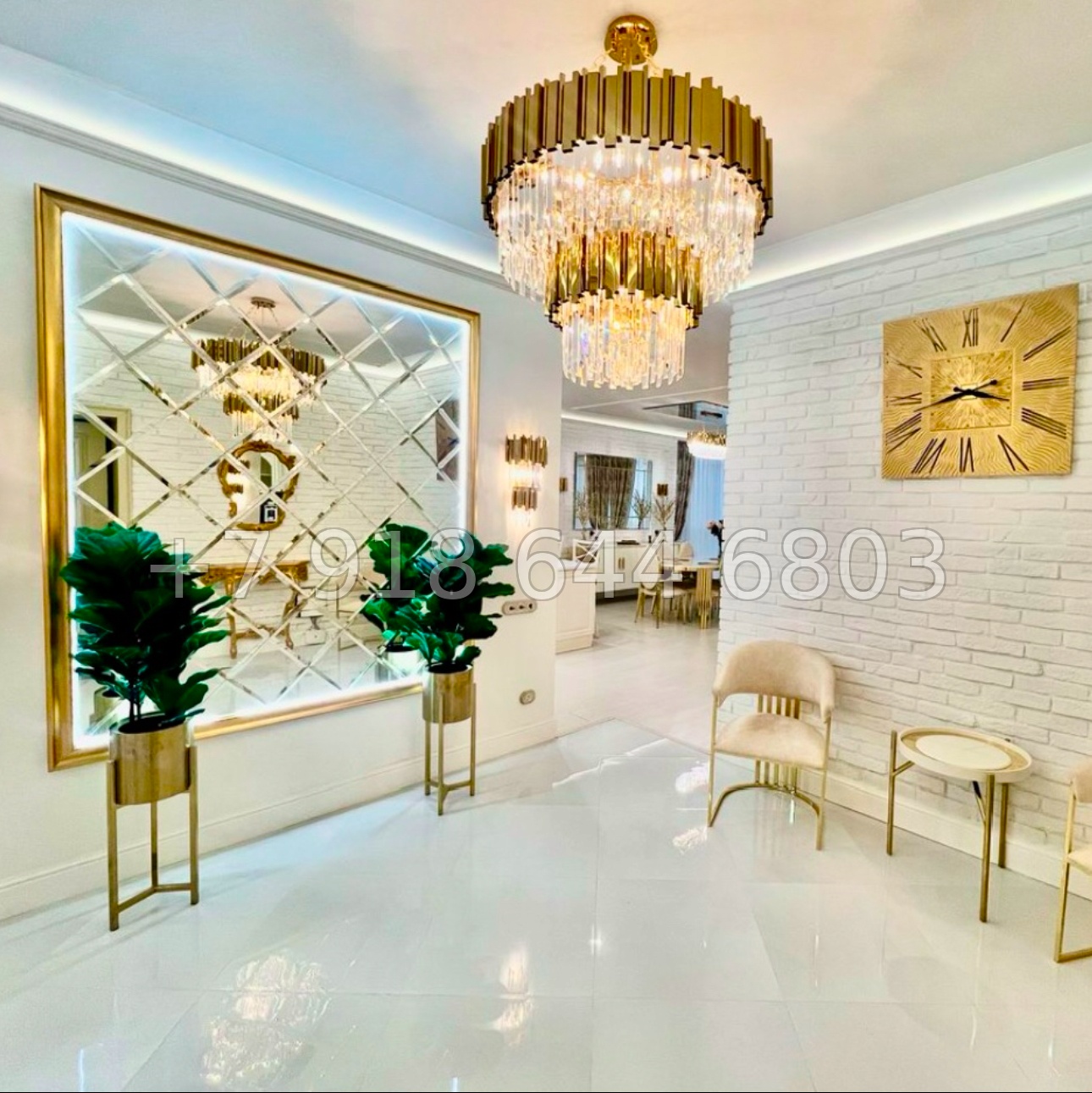 № 36е. Большая квартира в Сочи. ЖК Лазурный Сочи  - миниатюра 1