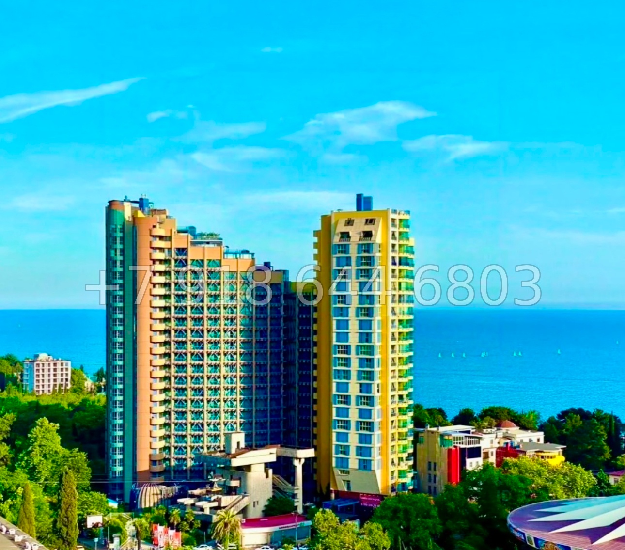 № 81 е. Квартира с баней у Дендрария в Сочи  - миниатюра 34