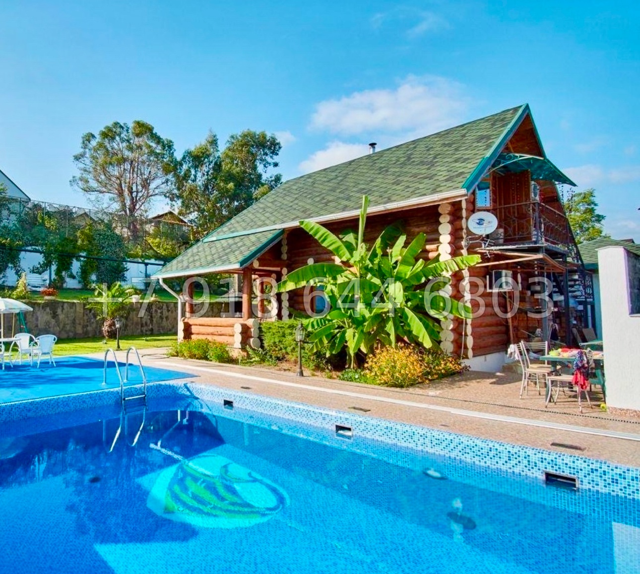 № 146 Б. Дом с огромным бассейном в Сочи  - миниатюра 26