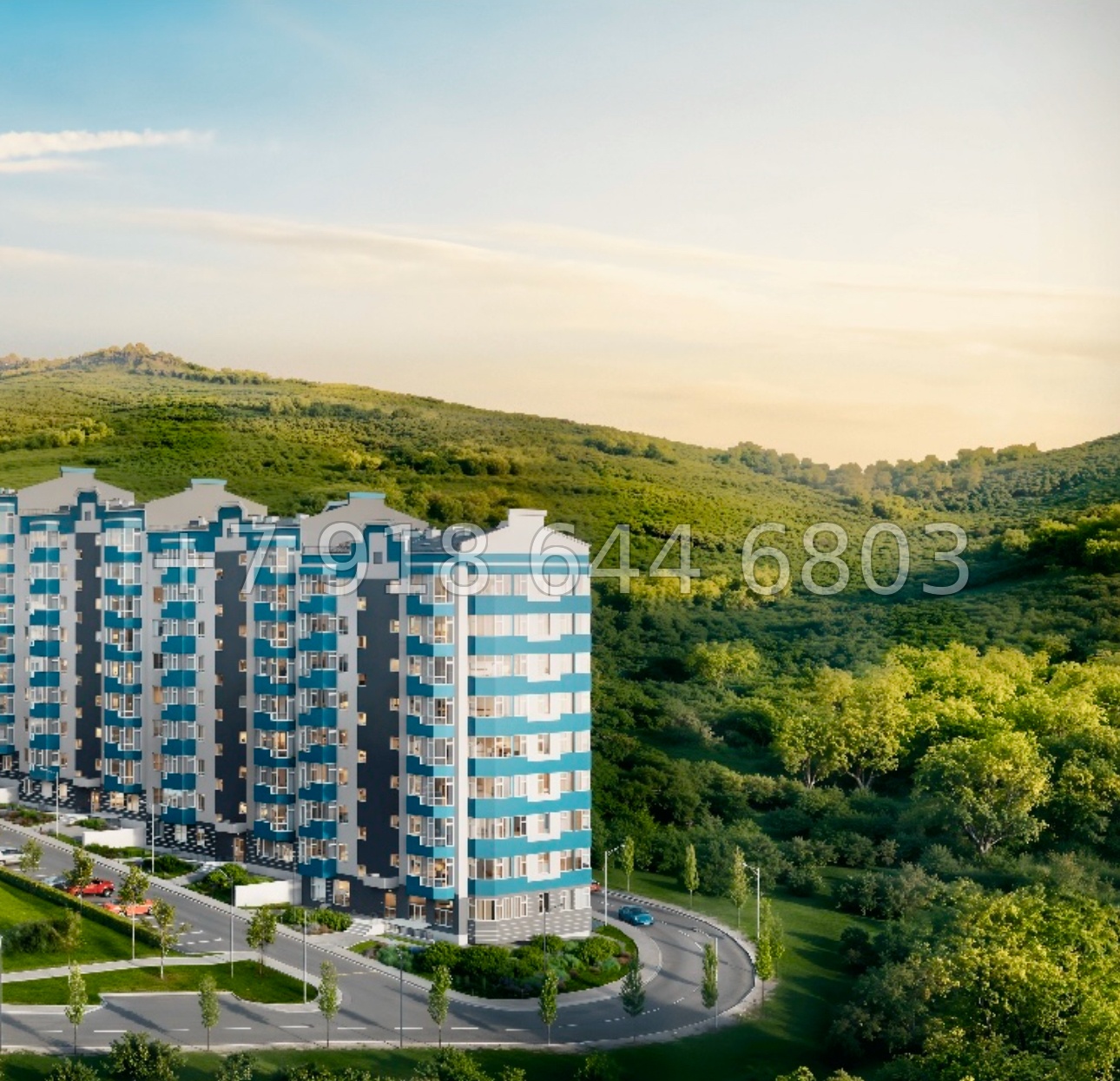 № 35 ю. ЖК Семейный Алушта  - миниатюра 2