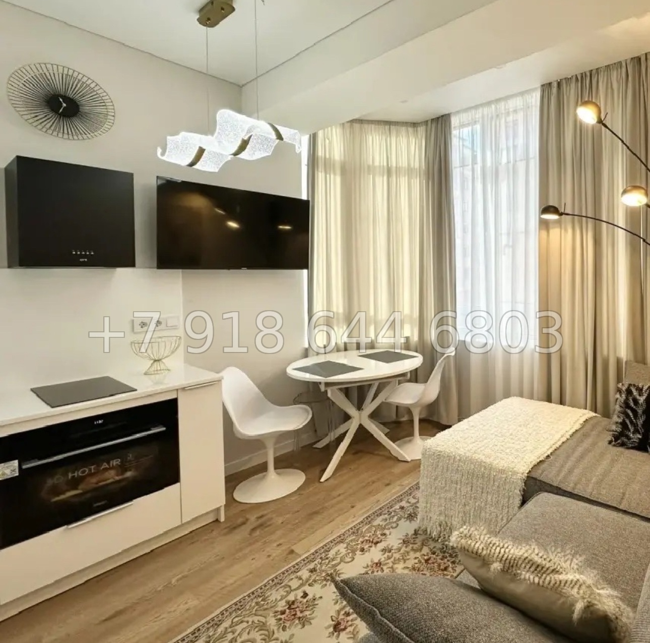 № 200 р. Роскошная квартира в ЖК Новая Заря Сочи  - миниатюра 2