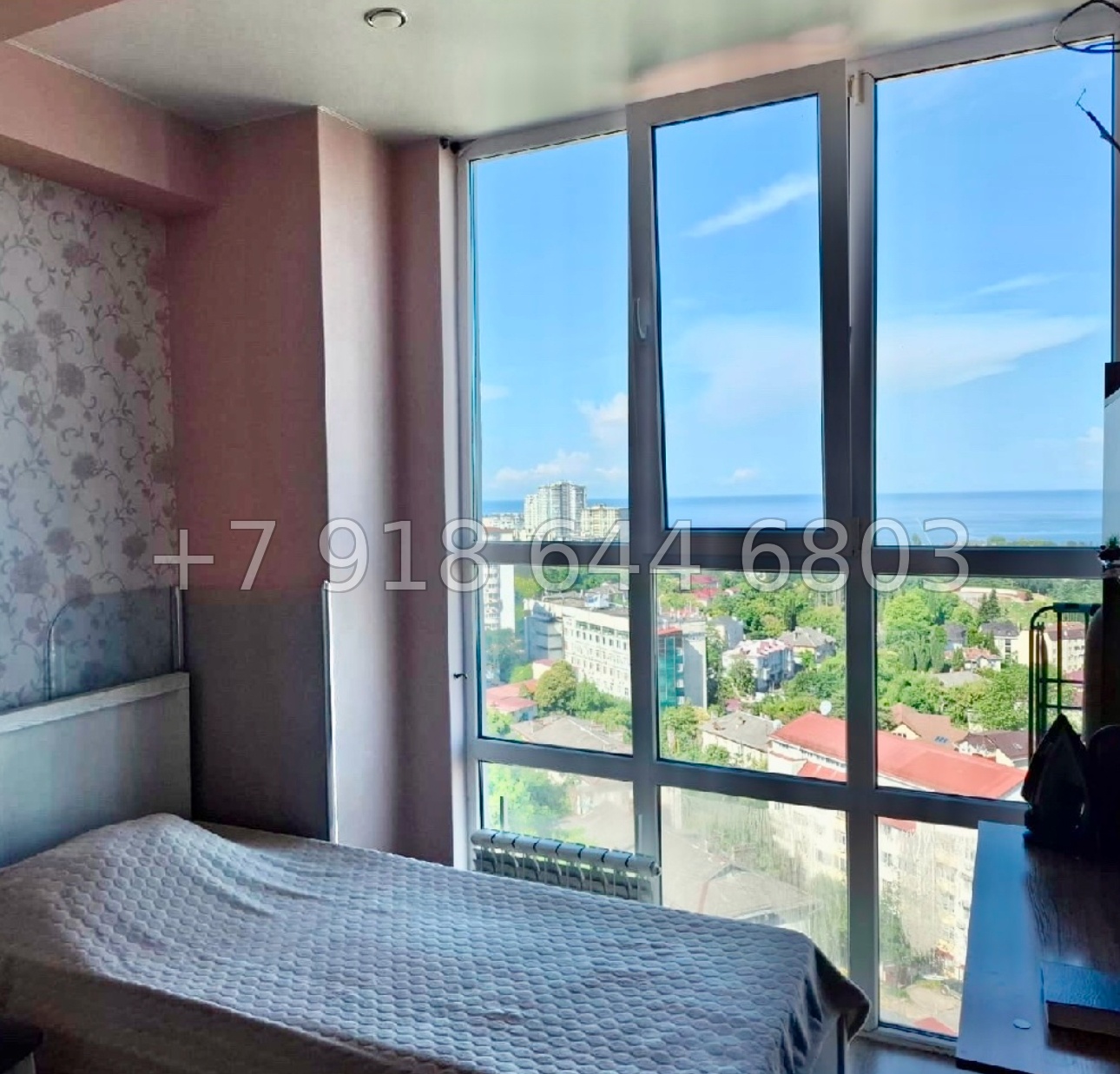 № 528 р.трёхкомнатная Квартира в городе Сочи  - миниатюра 25