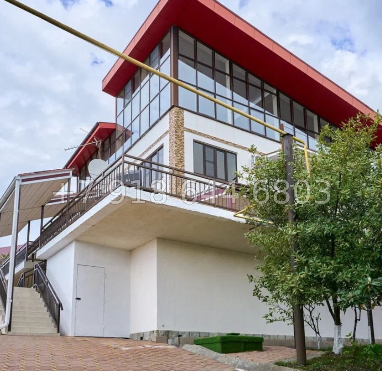 № 174 Б. Три дома в Адлере с большим участком земли  - миниатюра 43