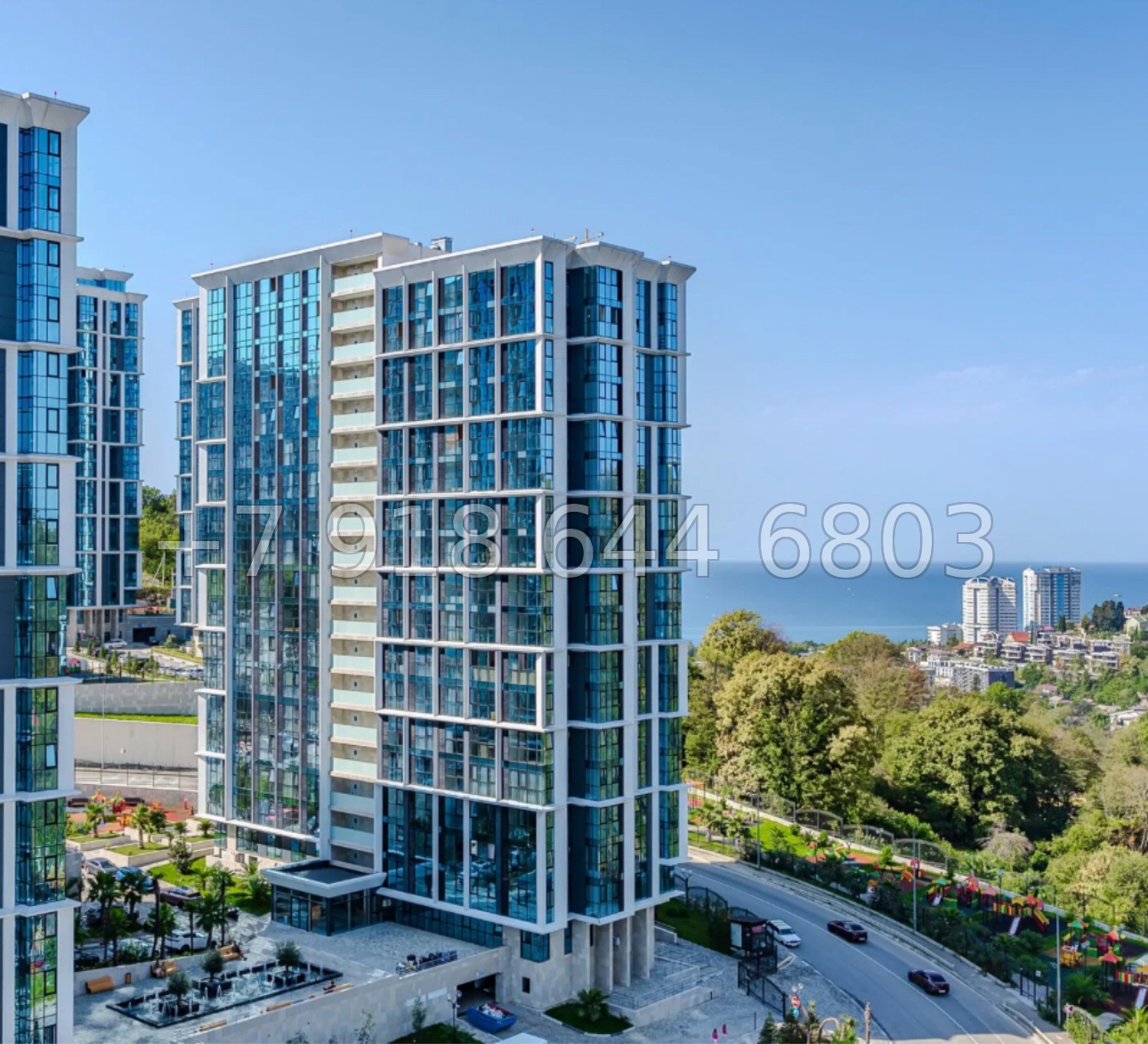 № 438 р. Квартира в ЖК Сочи Парк - миниатюра 1