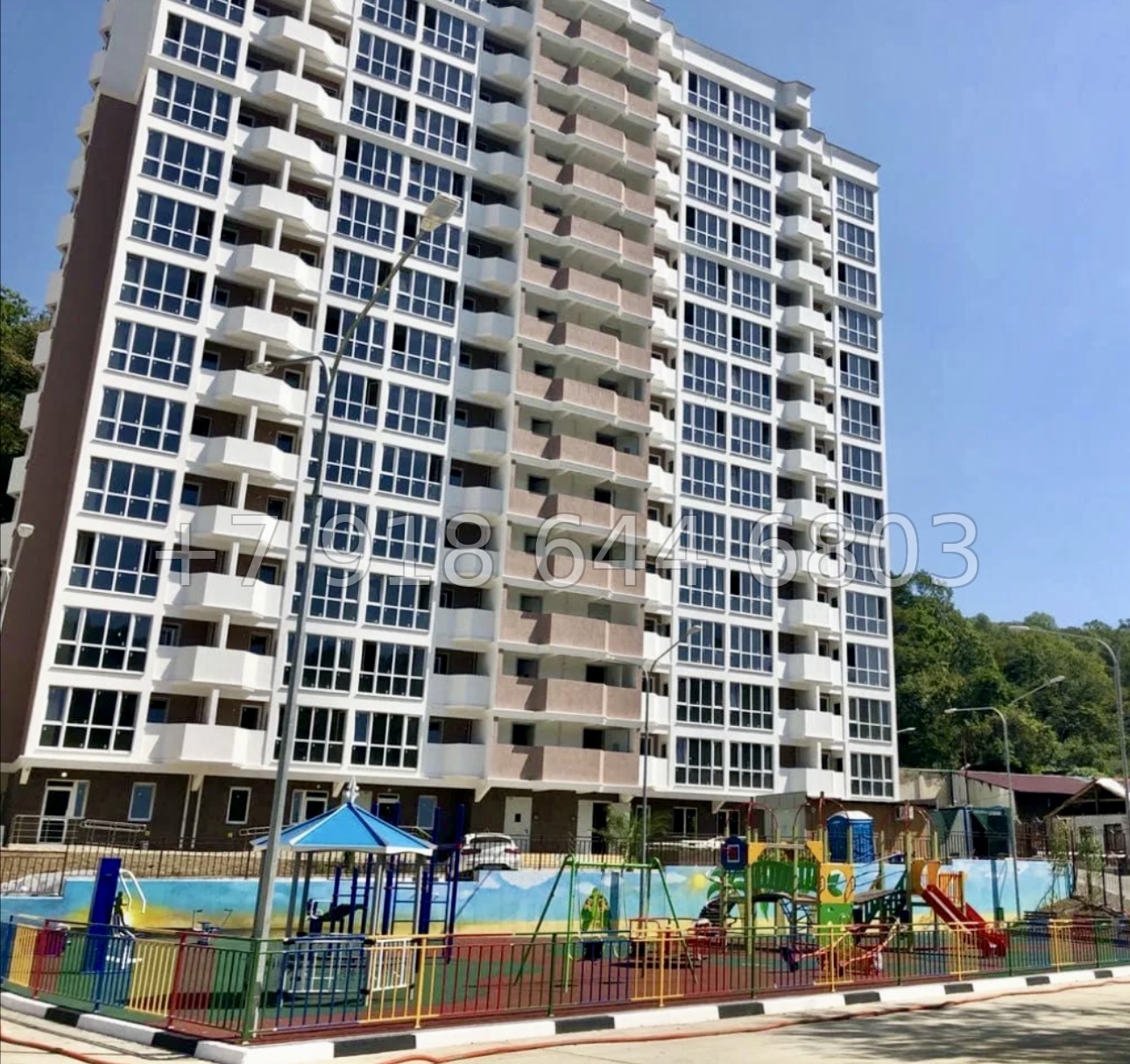 № 39р. Красивый ремонт квартиры на Мацесте в ЖК Мацеста Парк Сочи  - миниатюра 13