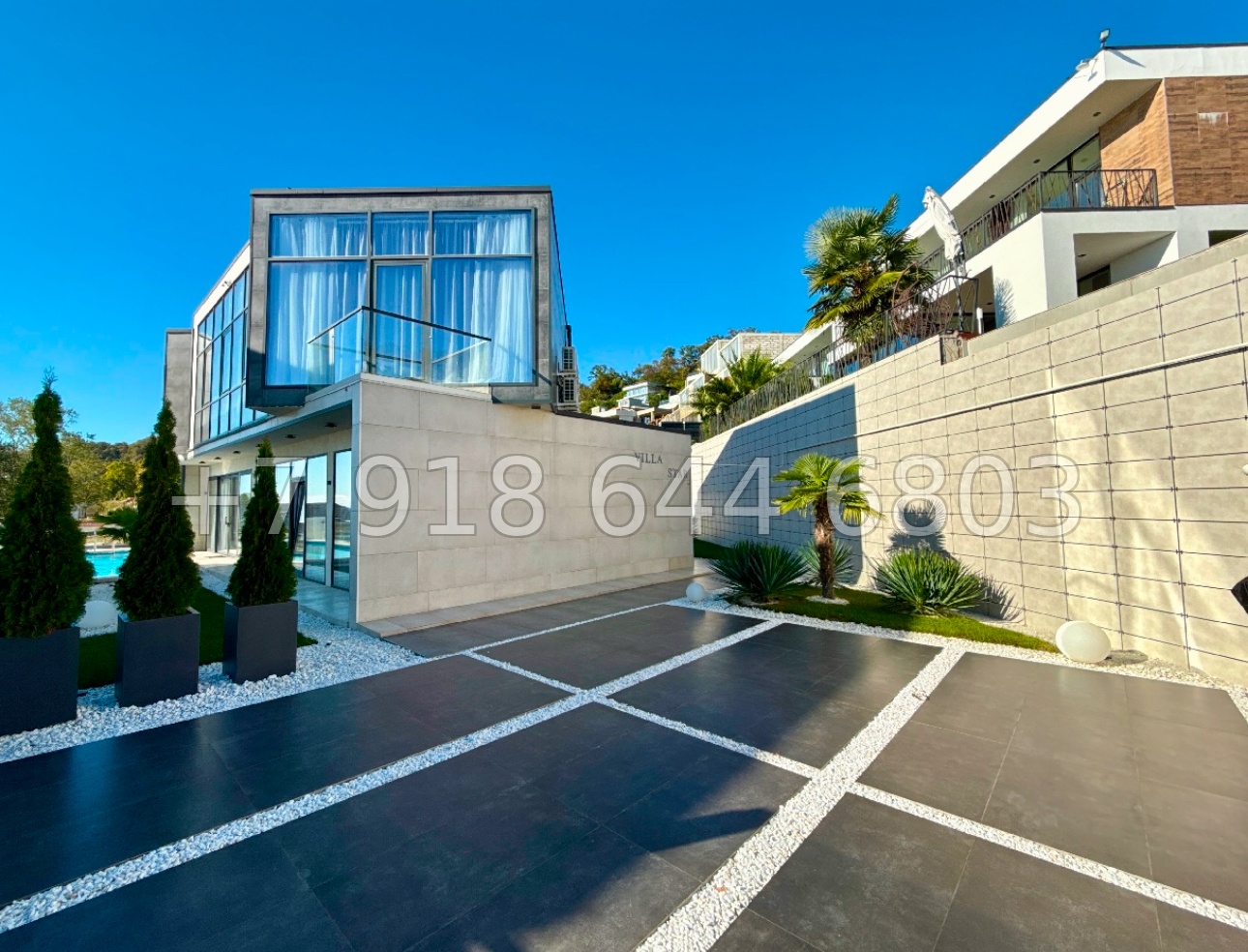 № 33в. Дом Хайтек с прекрасным видом на Чёрное море в Сочи  - миниатюра 4