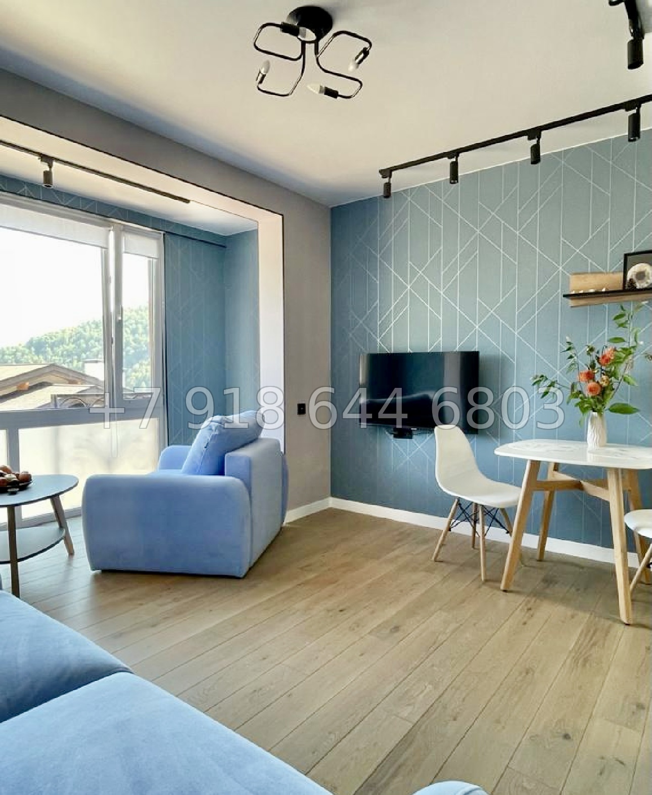 № 4и. Квартира с красивым ремонтом и видом на горы - миниатюра 21