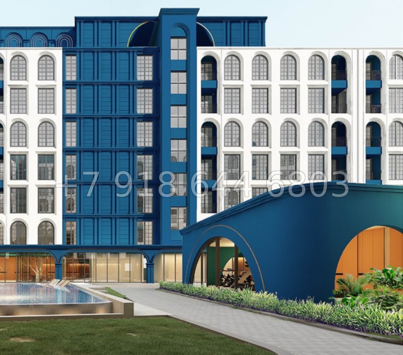 № 1. Above Element Condominium Art House Банг Тао пляж район - миниатюра 11