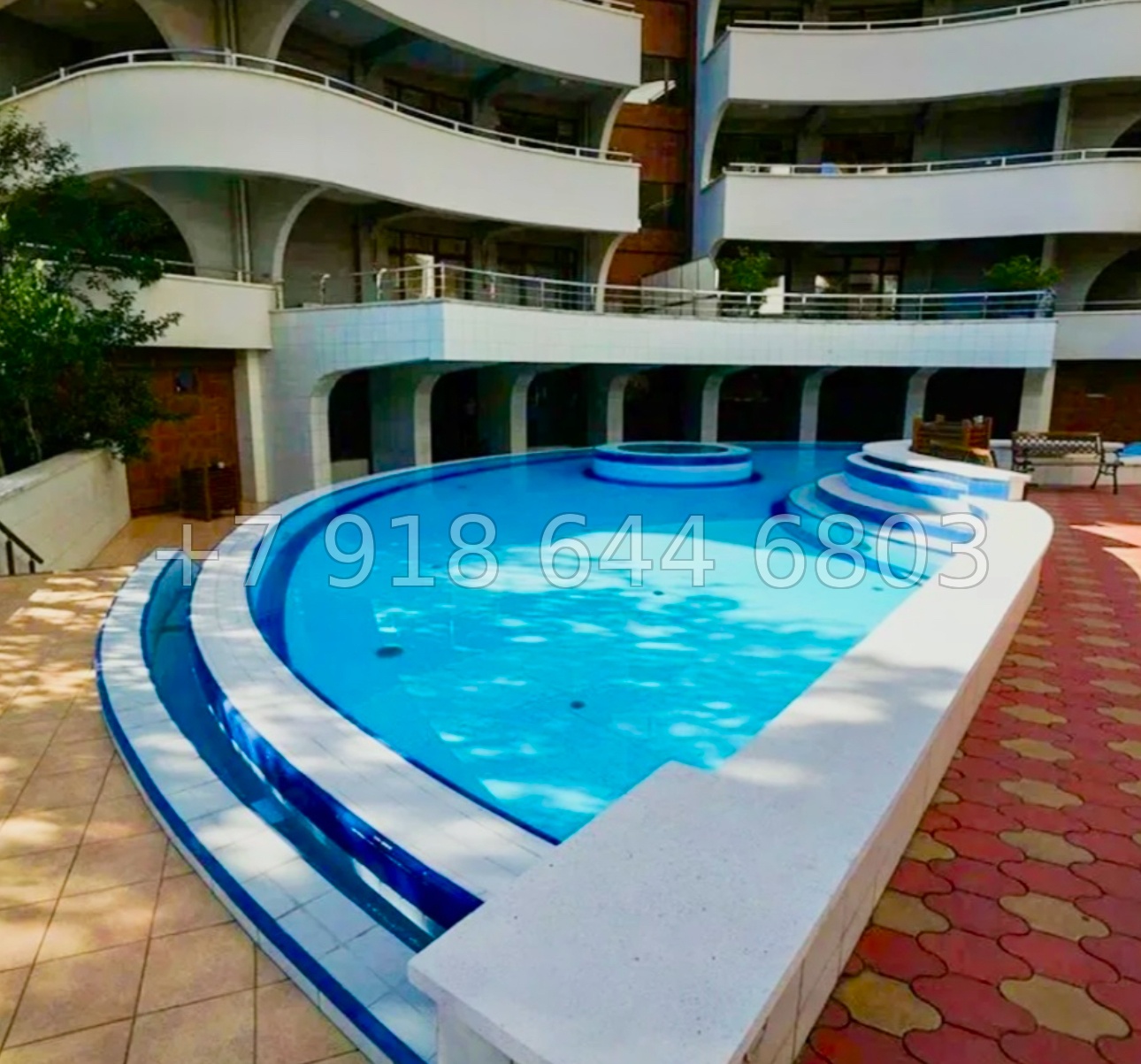 № 54 е. Квартира у моря . Район Золотого Треугольника Сочи  - миниатюра 33