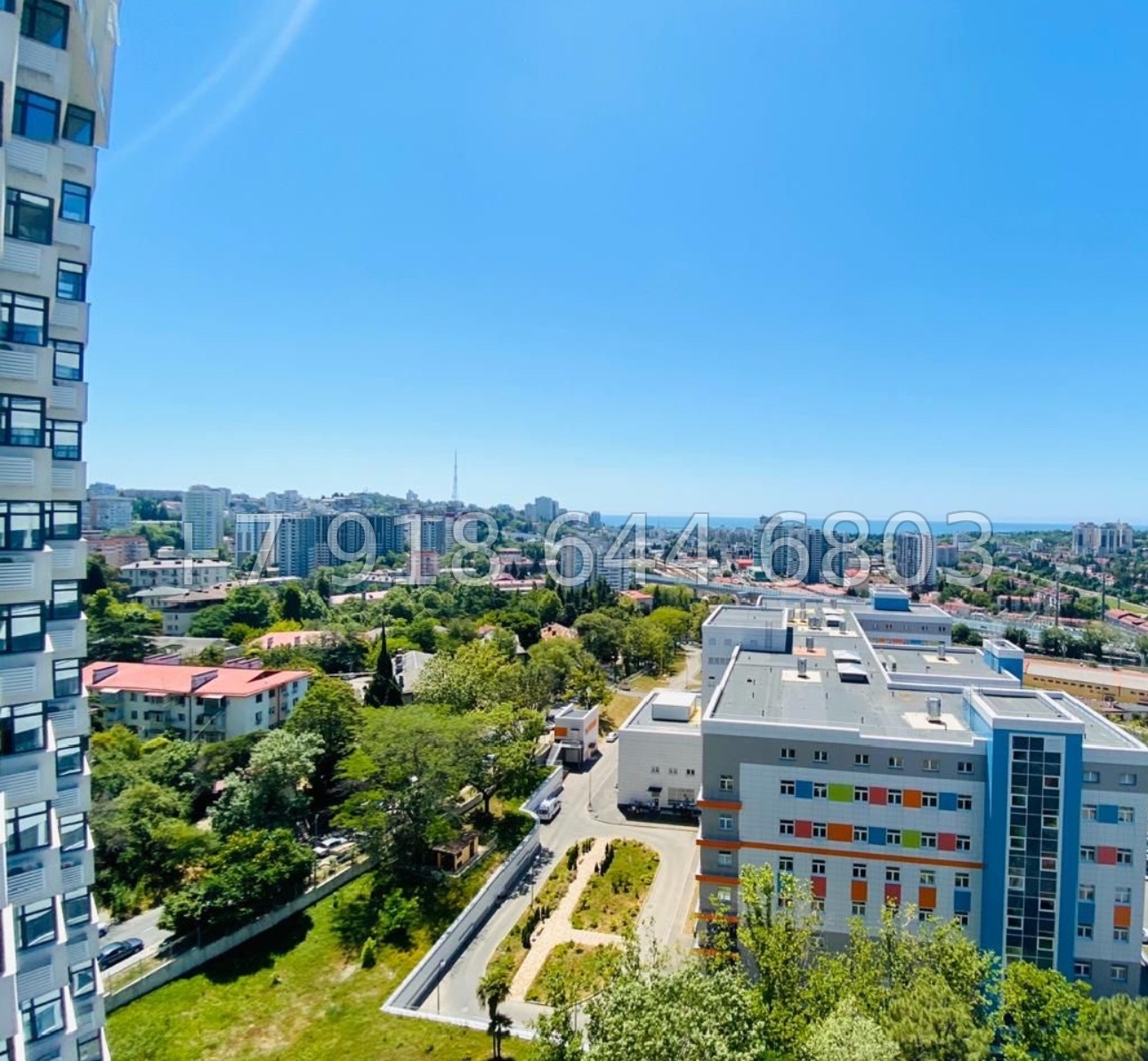 № 284 р. Большая квартира в ЖК Огни Сочи  - миниатюра 16