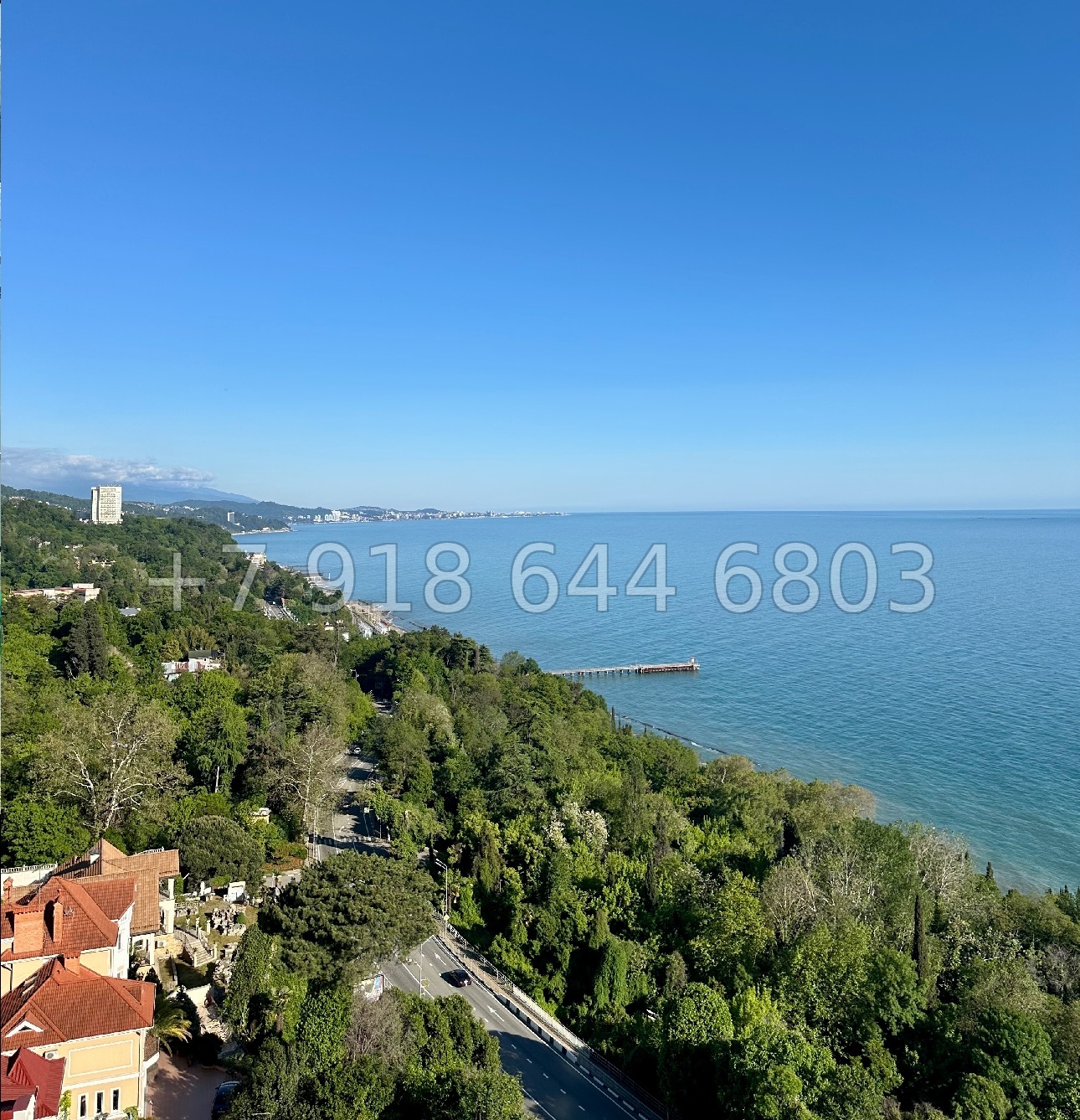 № 25е. Квартира с видом на море. Черновая. Центр Сочи - миниатюра 4