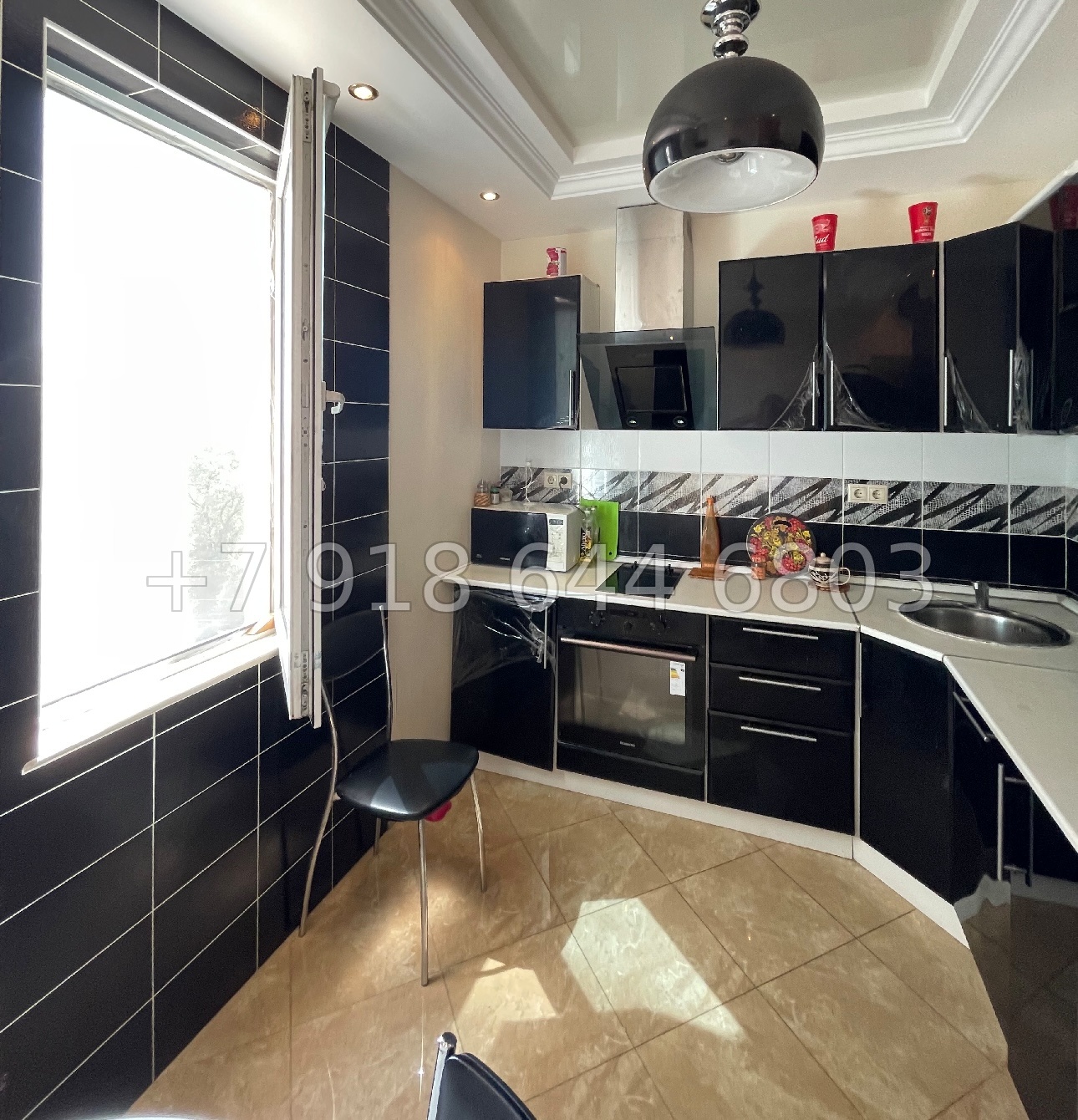 № 240 р. Трёхкомнатная Квартира в Сочи ЖК Бригантина  - миниатюра 5