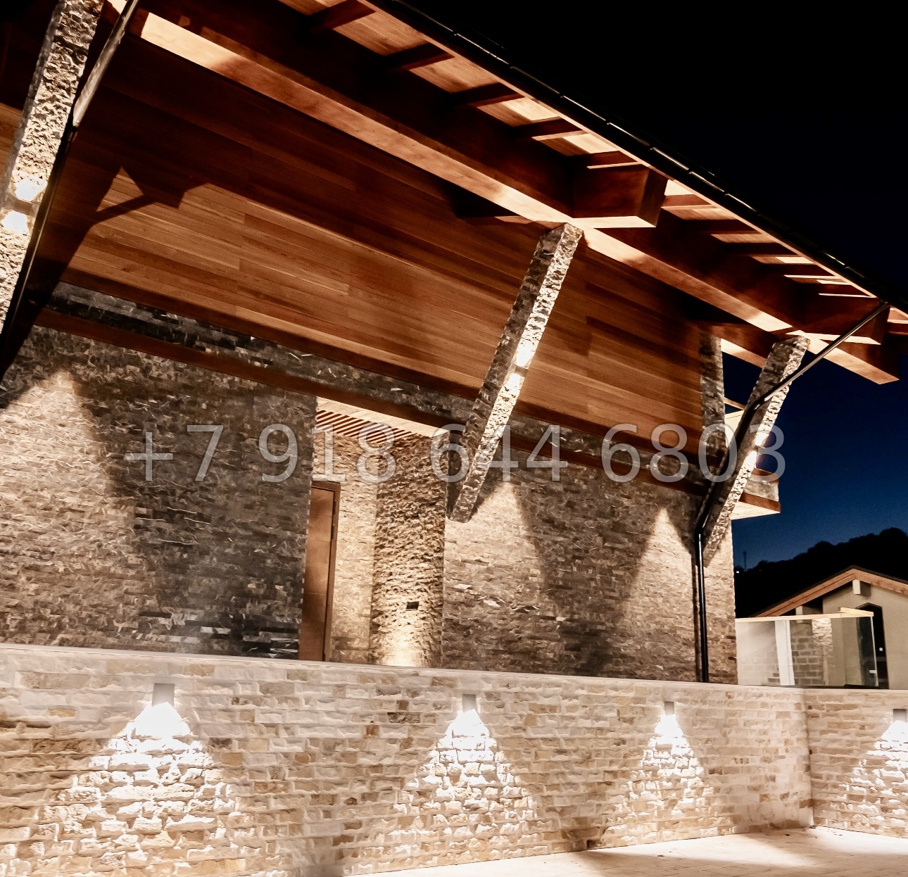 № 25В. Роскошный дом из бруса в городе Сочи с бассейном  - миниатюра 10