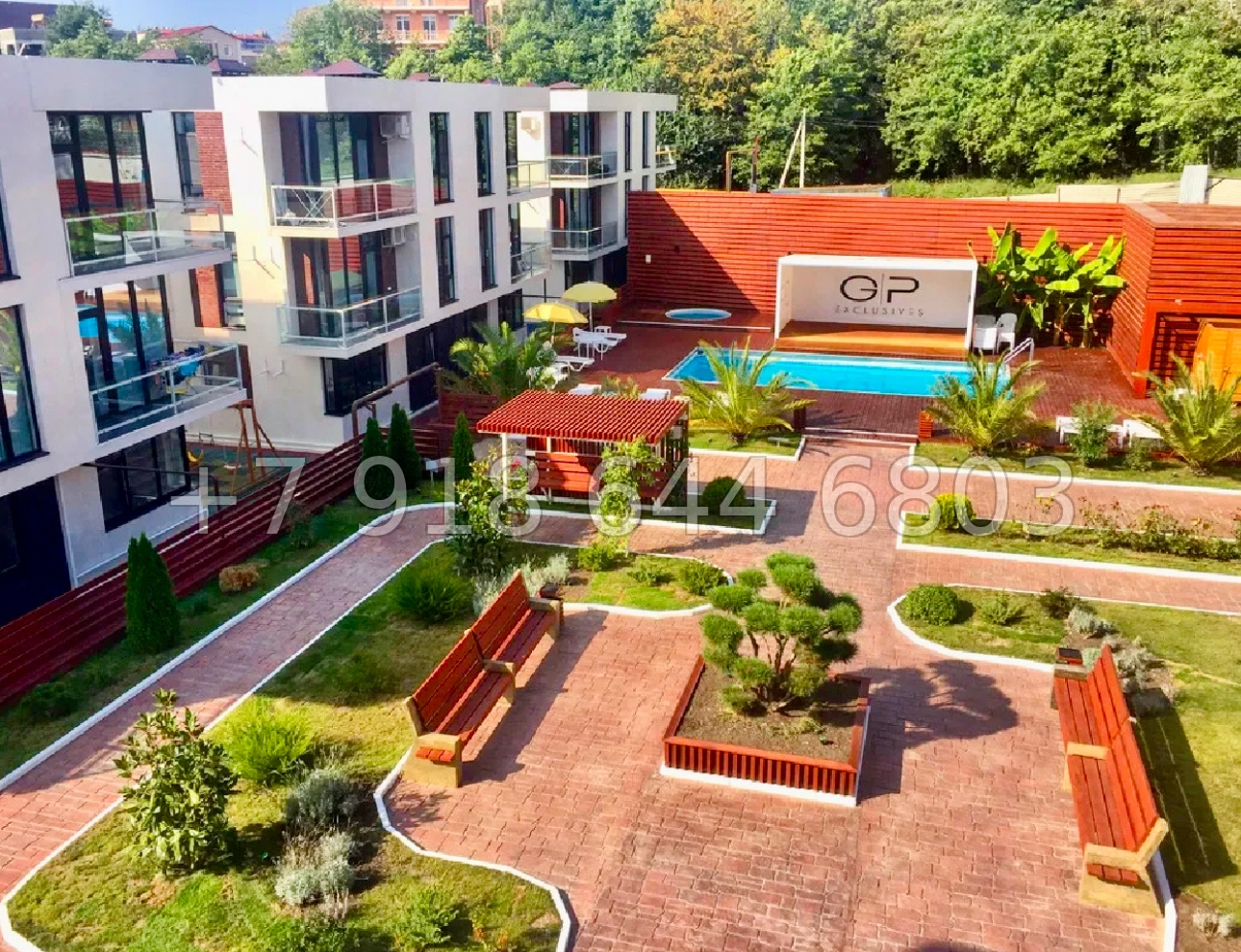 № 29р. Квартира с бассейном в городе Сочи  - миниатюра 9