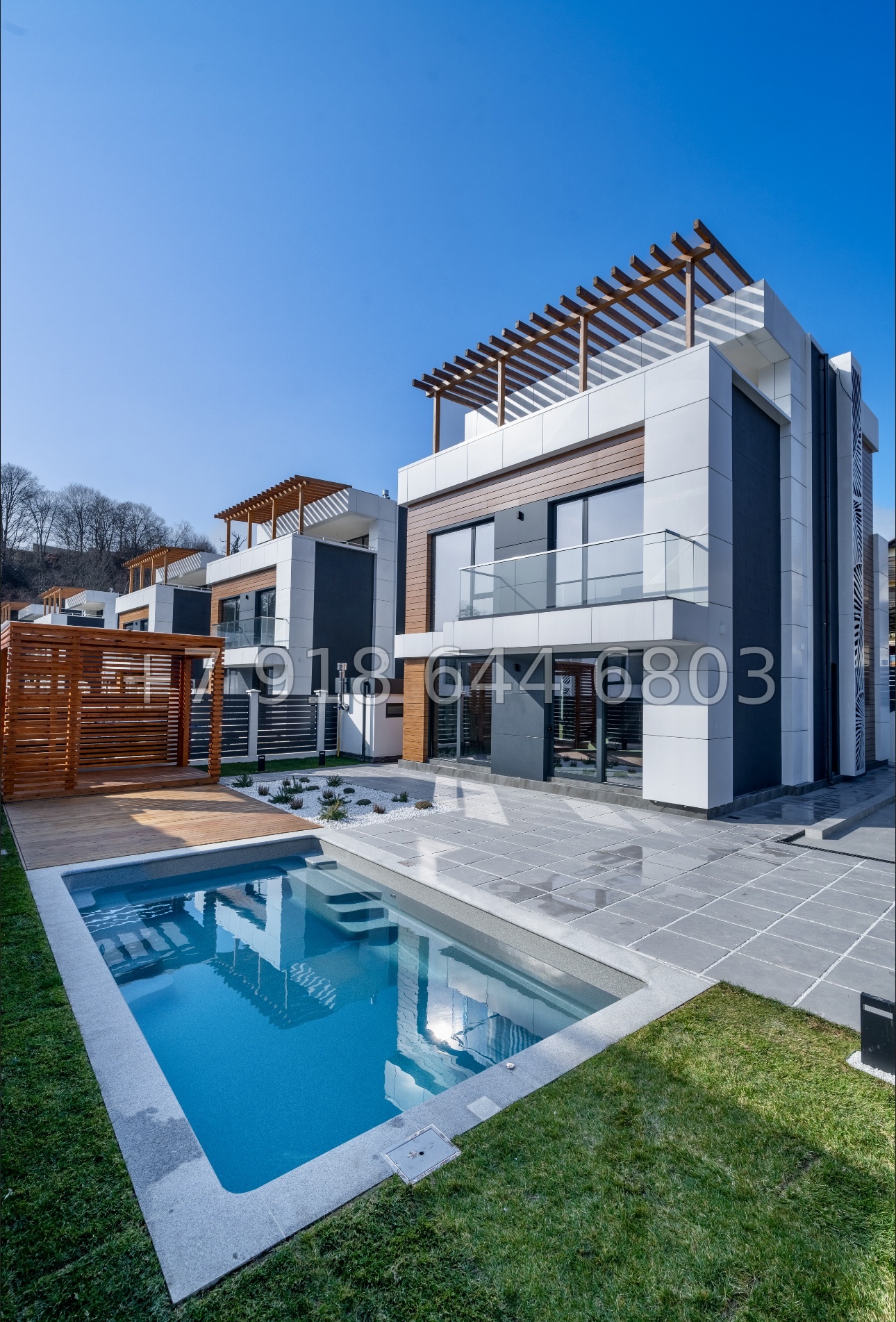 № 66 Б. Дома в Кудепсте с бассейном  - миниатюра 6