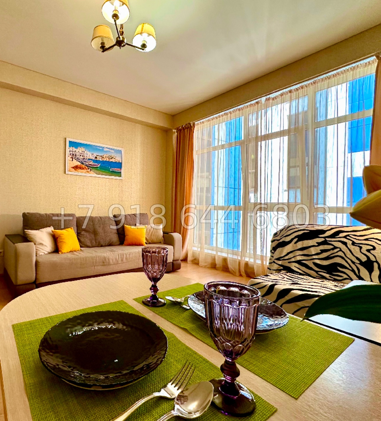 № 50п. Квартира в Адлере. Небольшая, но хорошая для сдачи и отдыха  - миниатюра 1