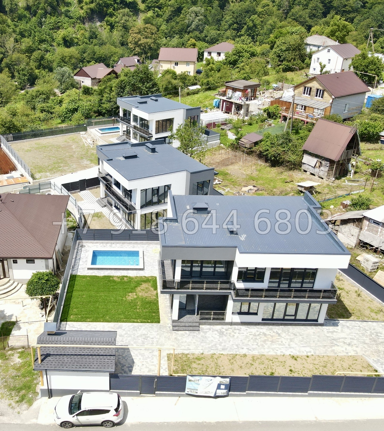 № 62 Б. Дома в Дагомысе с бассейном  - миниатюра 2