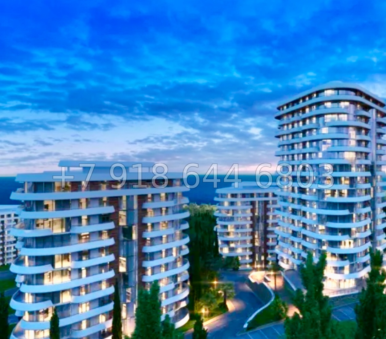 № 23 г. С видом на море АК Крымская Резиденция Алушта  - миниатюра 16