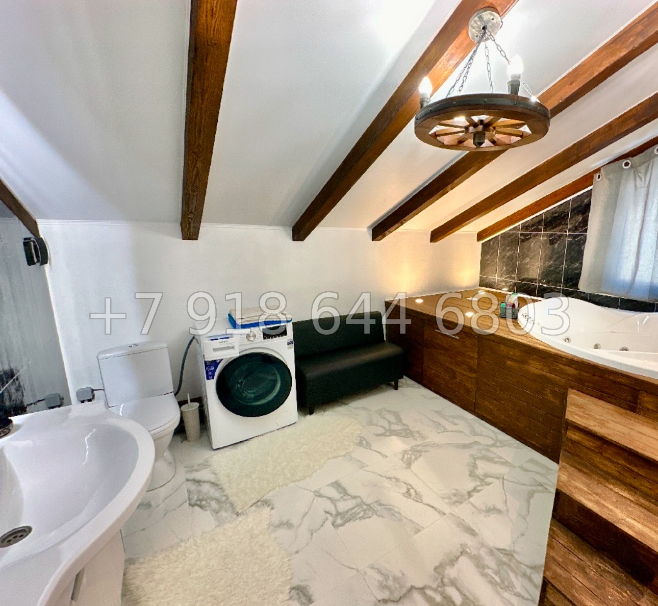 № 221 Б. Дом с бассейном в Сочи Каштаны  - миниатюра 19