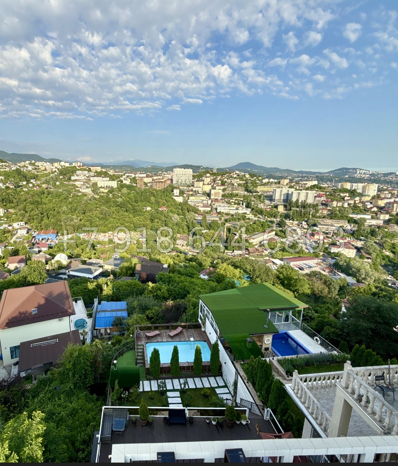 № 82 Б. Дом в Центральном Сочи с красивым видом  - миниатюра 18