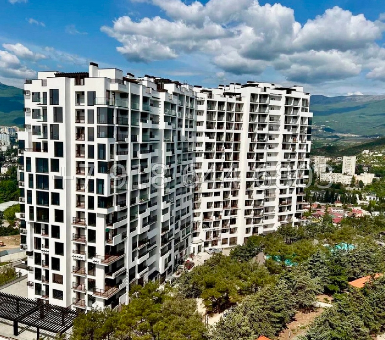 № 3 ю. Квартиры в Алуште с бассейном. ЖК Лучистое - миниатюра 40