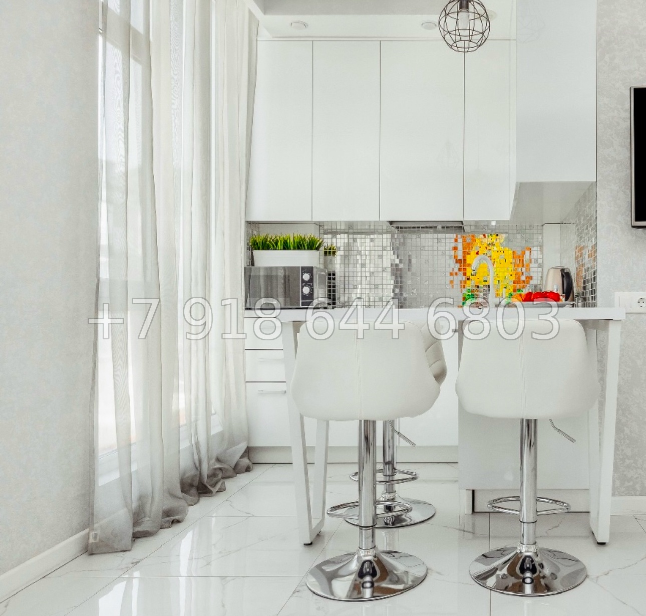 № 185 р. Квартира в Сочи с бассейном  - миниатюра 11