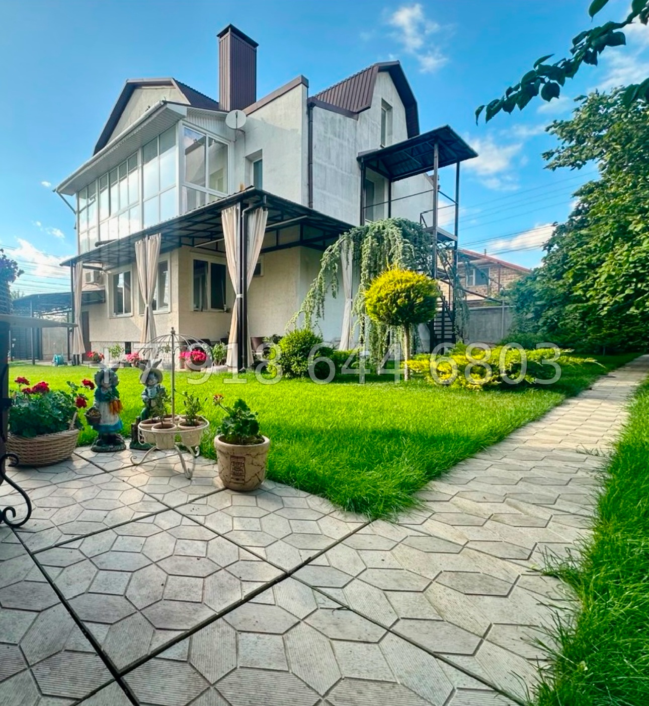 № 13 н. Дом с бассейном в Симферополе  - миниатюра 1