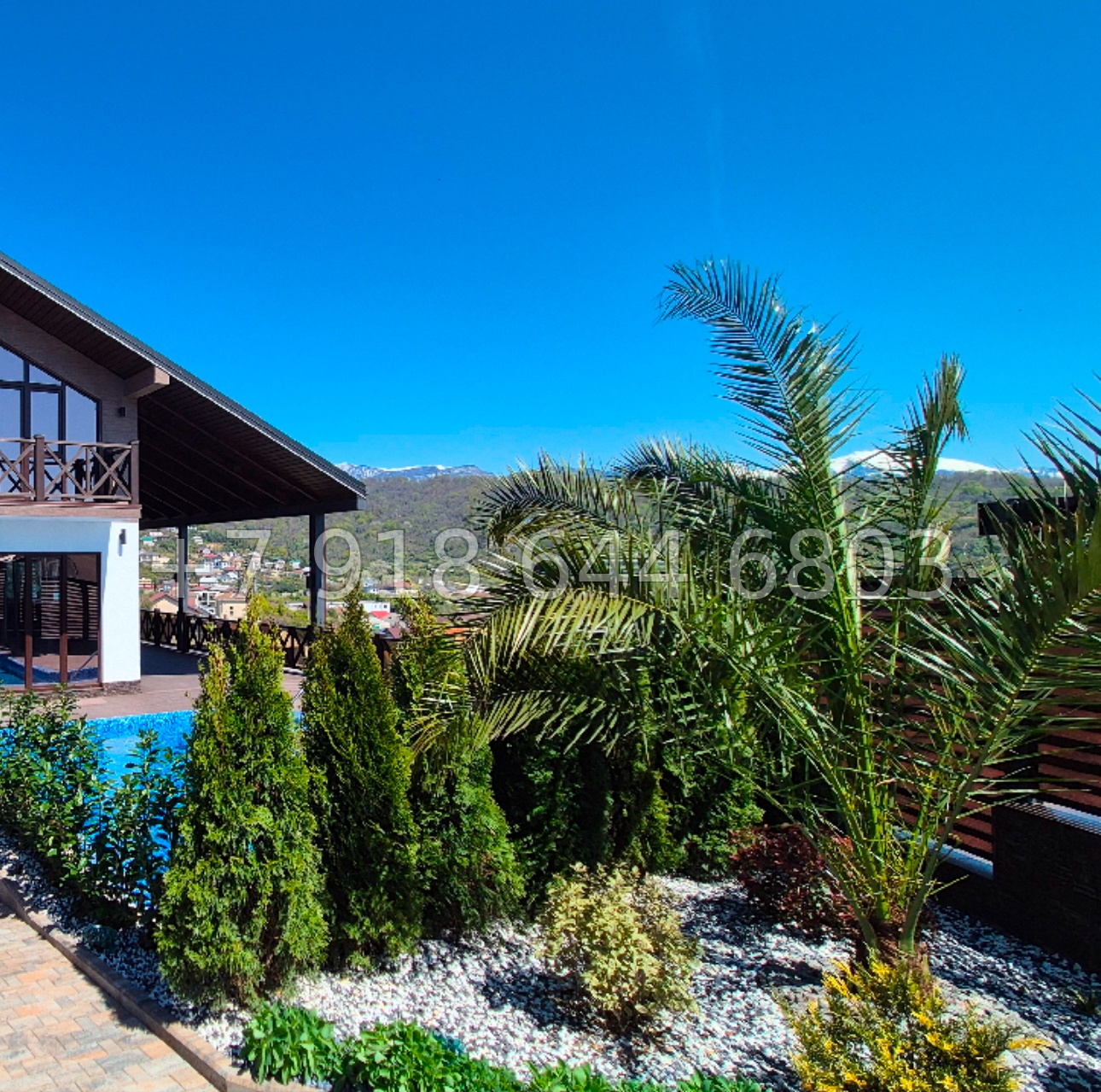 № 247 в. Дом с бассейном в Адлере  - миниатюра 14