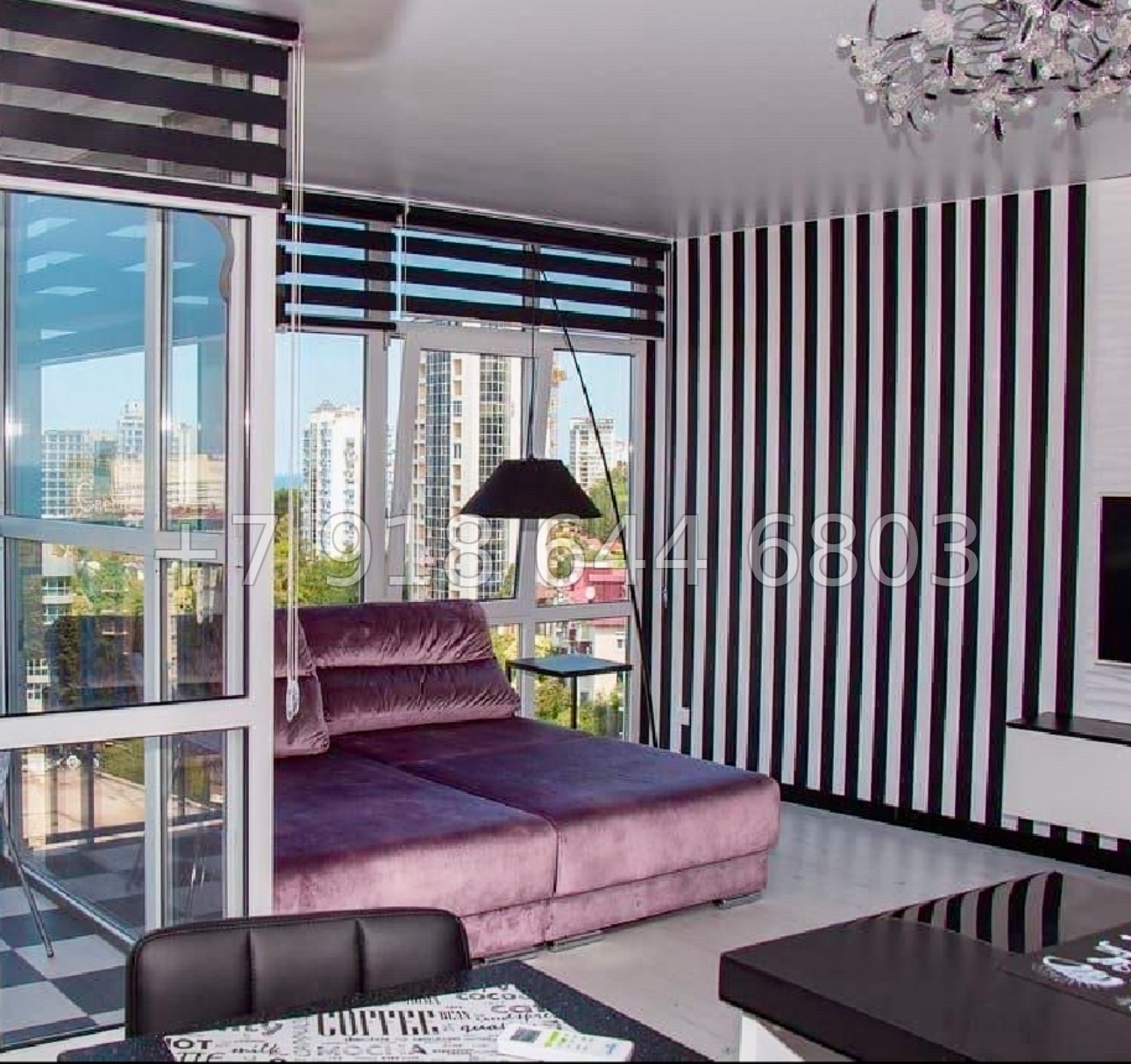 № 401 р. ЖК Москва Сочи. Квартира в центре  - миниатюра 18