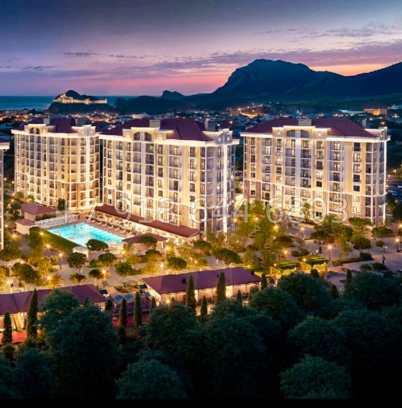 № 44 ю. ЖК Италика Судак  - миниатюра 43