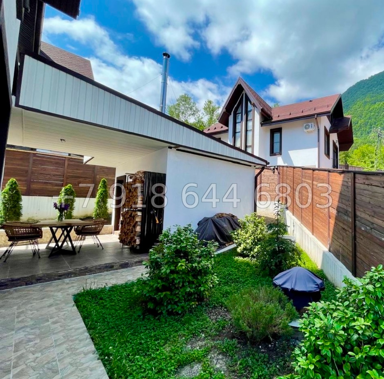 № 62в. Дом на Красной Поляне с бассейном. - миниатюра 5