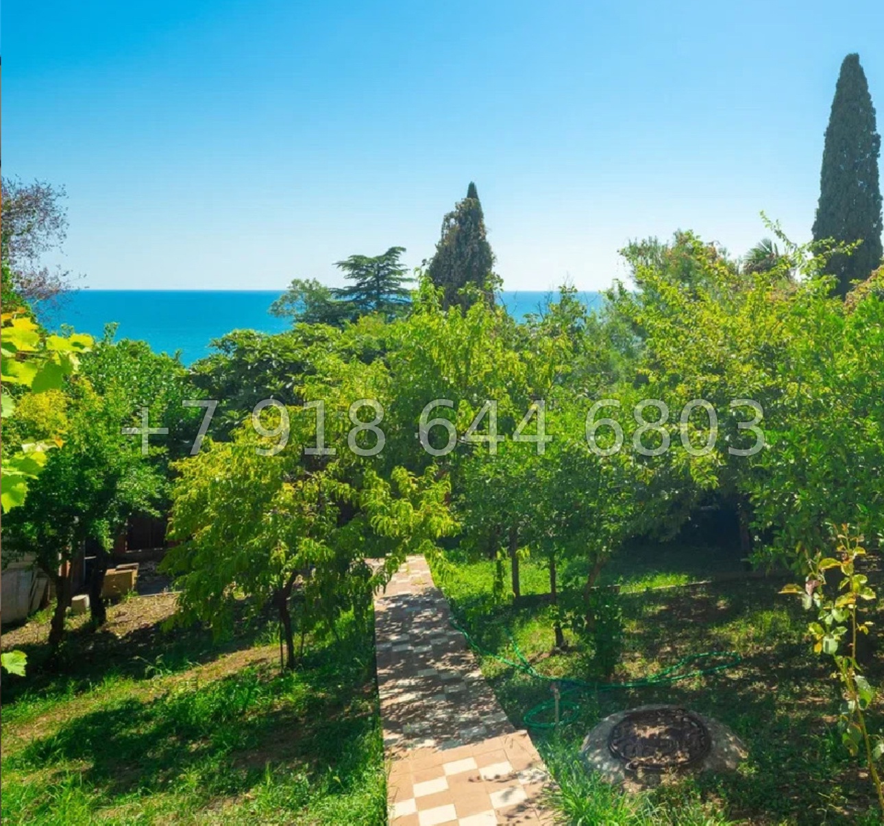 № 198 Б. Дом с ремонтом и мебелью. Вид на море. Сочи Хоста  - миниатюра 5