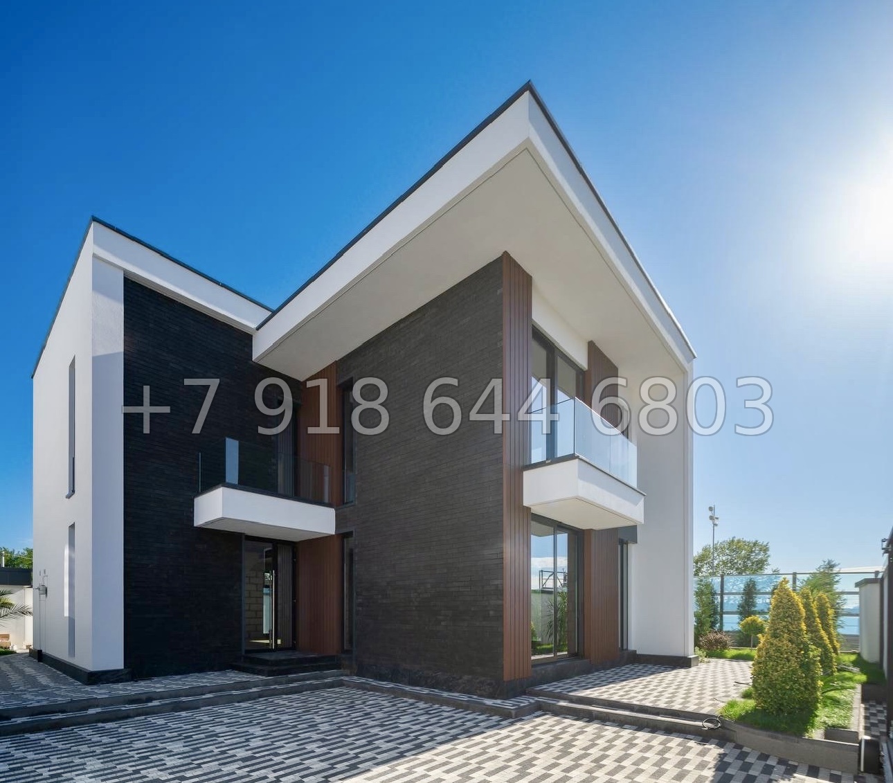 № 83 В. Дом в Сириусе. Дом с бассейном  - миниатюра 3