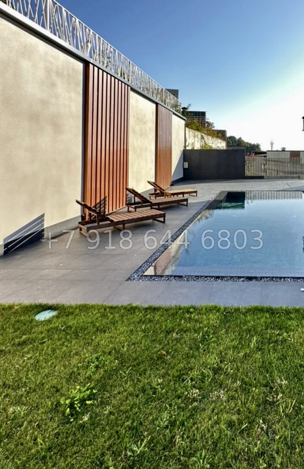 № 24 Б. Дом с бассейном в Адлере  - миниатюра 16