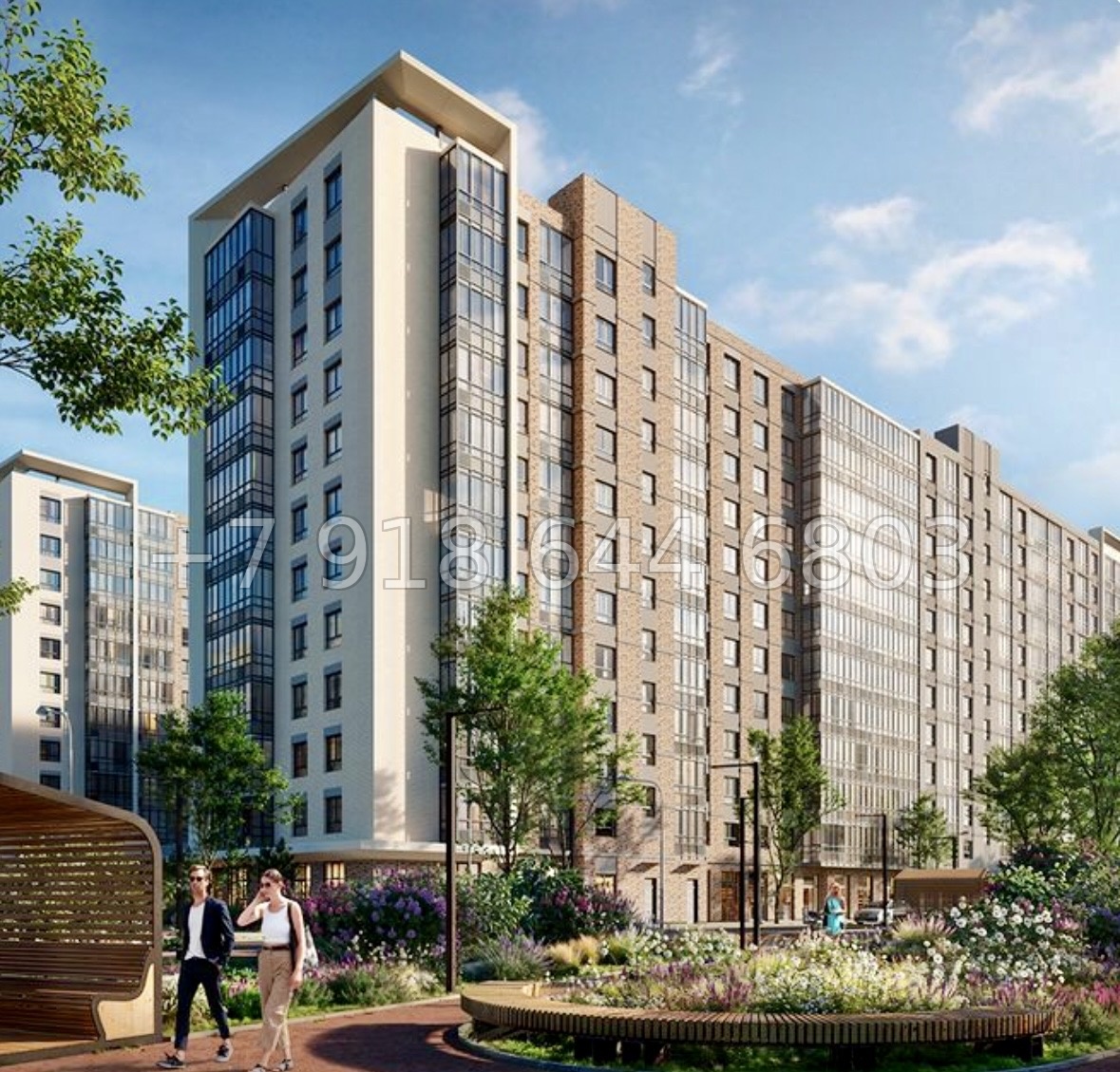 № 87 в. Метро Проспект Большевиков. ЖК Аквилон Верба - миниатюра 1