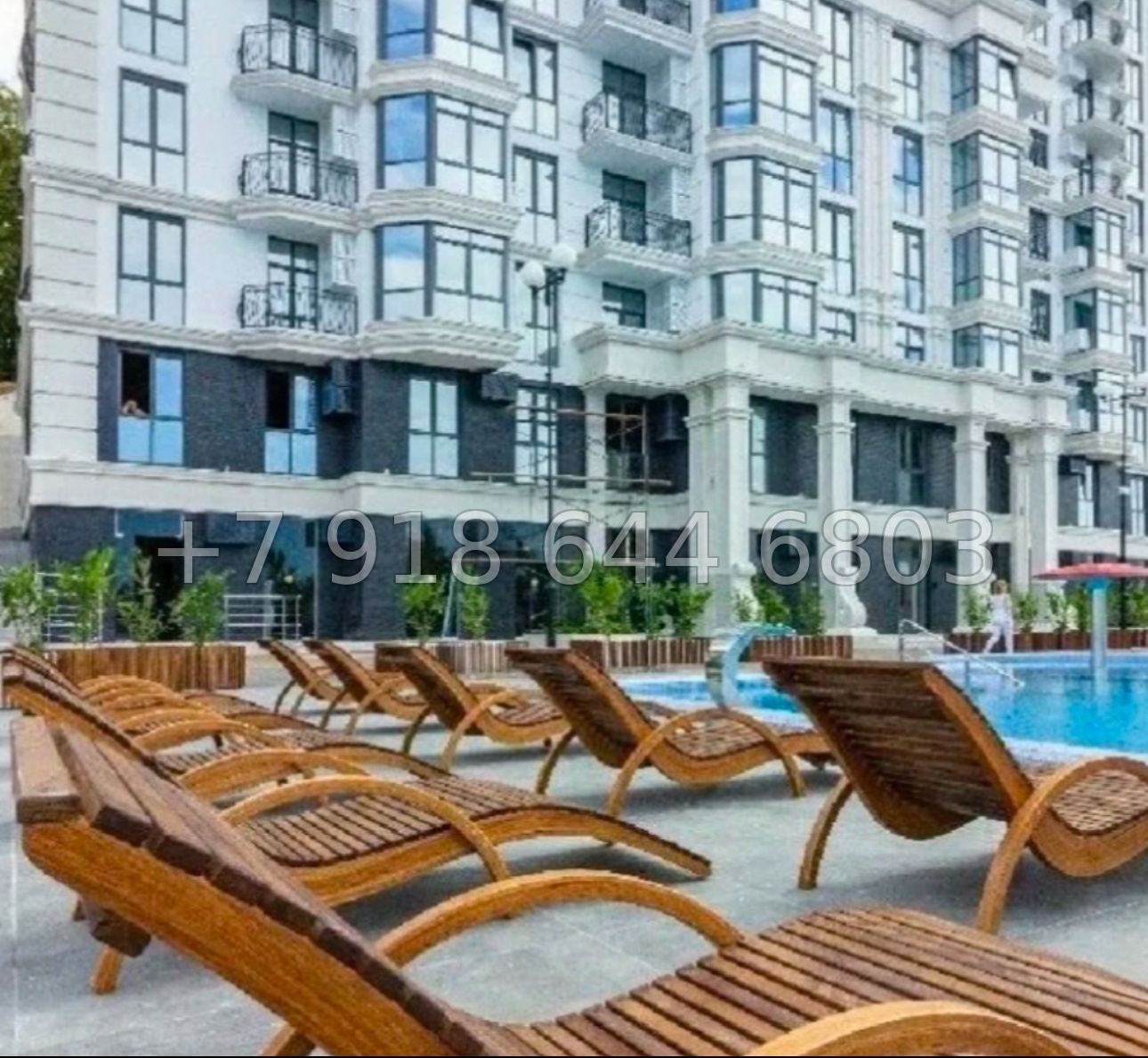 № 419 р. Квартира с бассейном в ЖК Меркато Сочи  - миниатюра 32