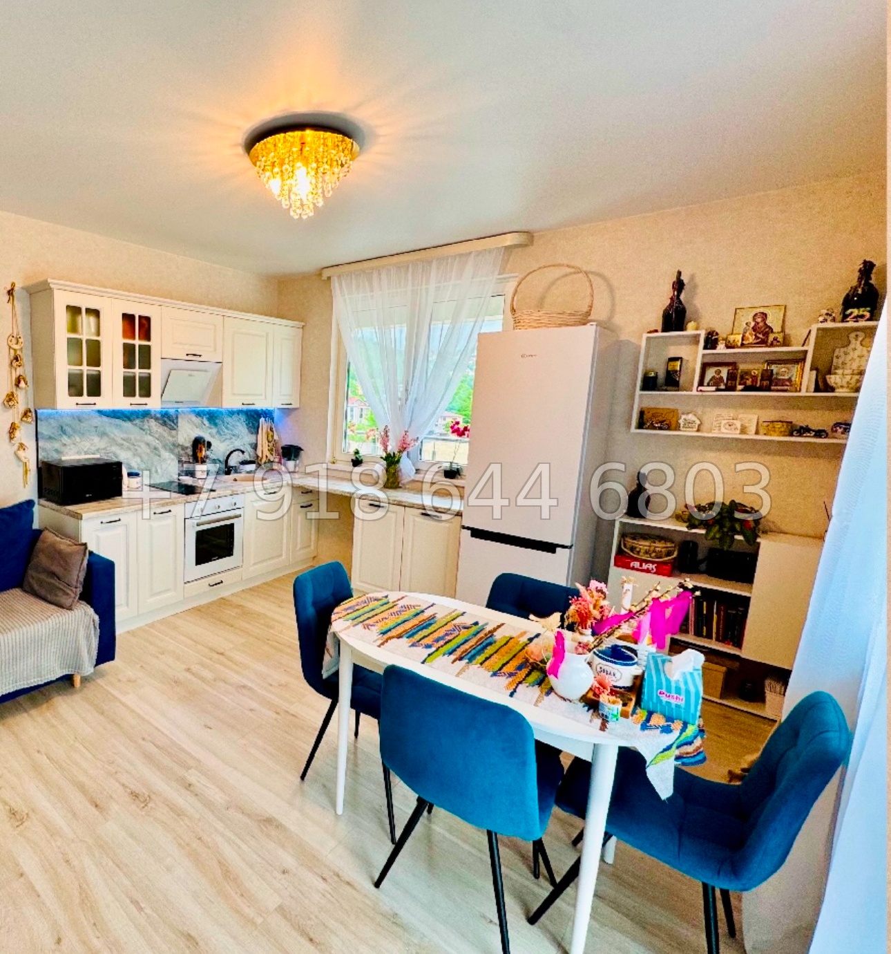 № 65р. Квартира с ремонтом в Сочи ЖК Дагомыс Каньон 2 - миниатюра 5