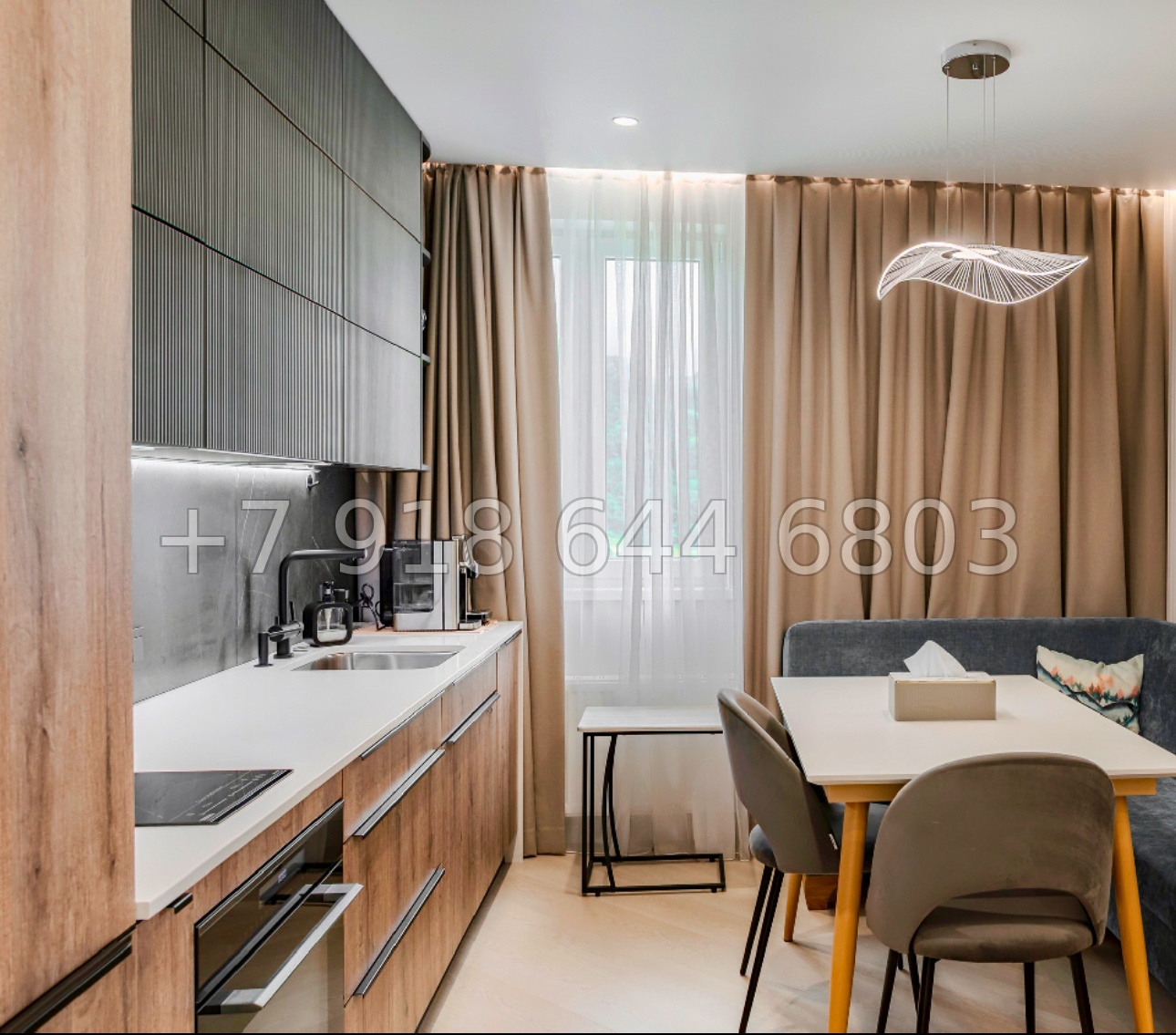 № 34р. Пентхаус с видом на море в Адлере ЖК Морская Симфония-2 - миниатюра 21